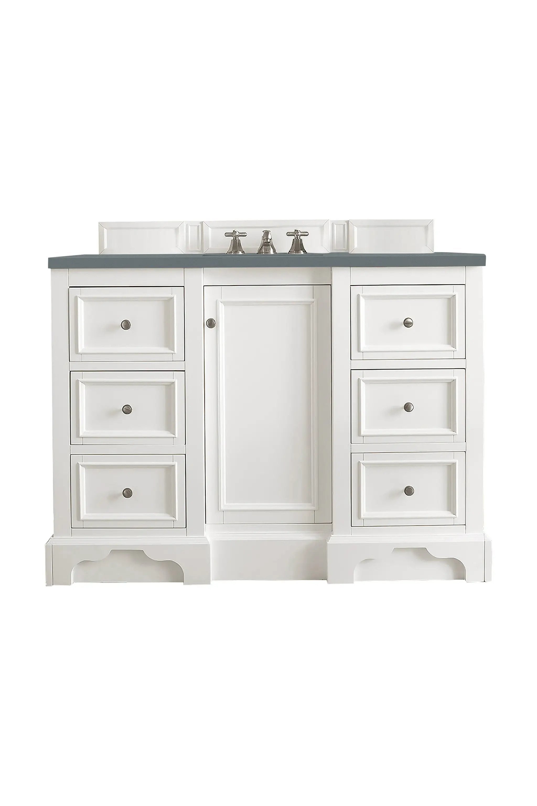 James Martin De Soto 48" Single Vanity Set - Bright White by James Martin Vanities