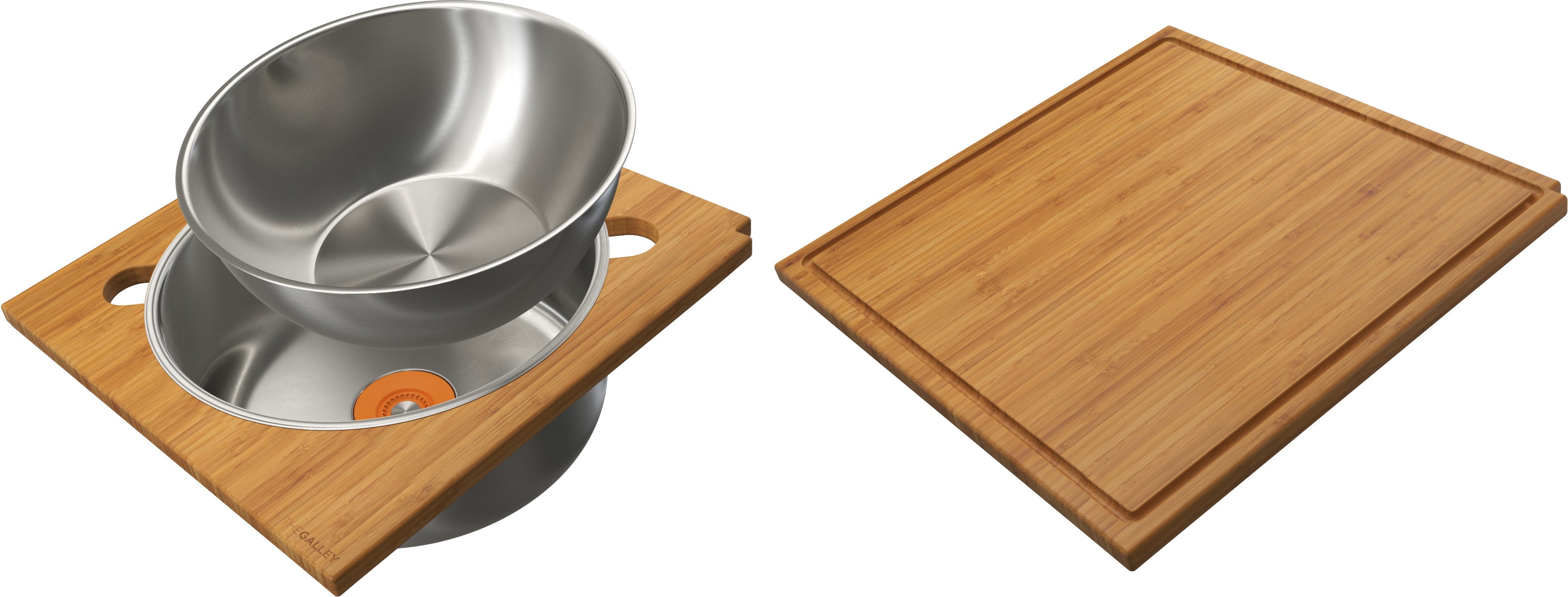 natural golden bamboo corner kit