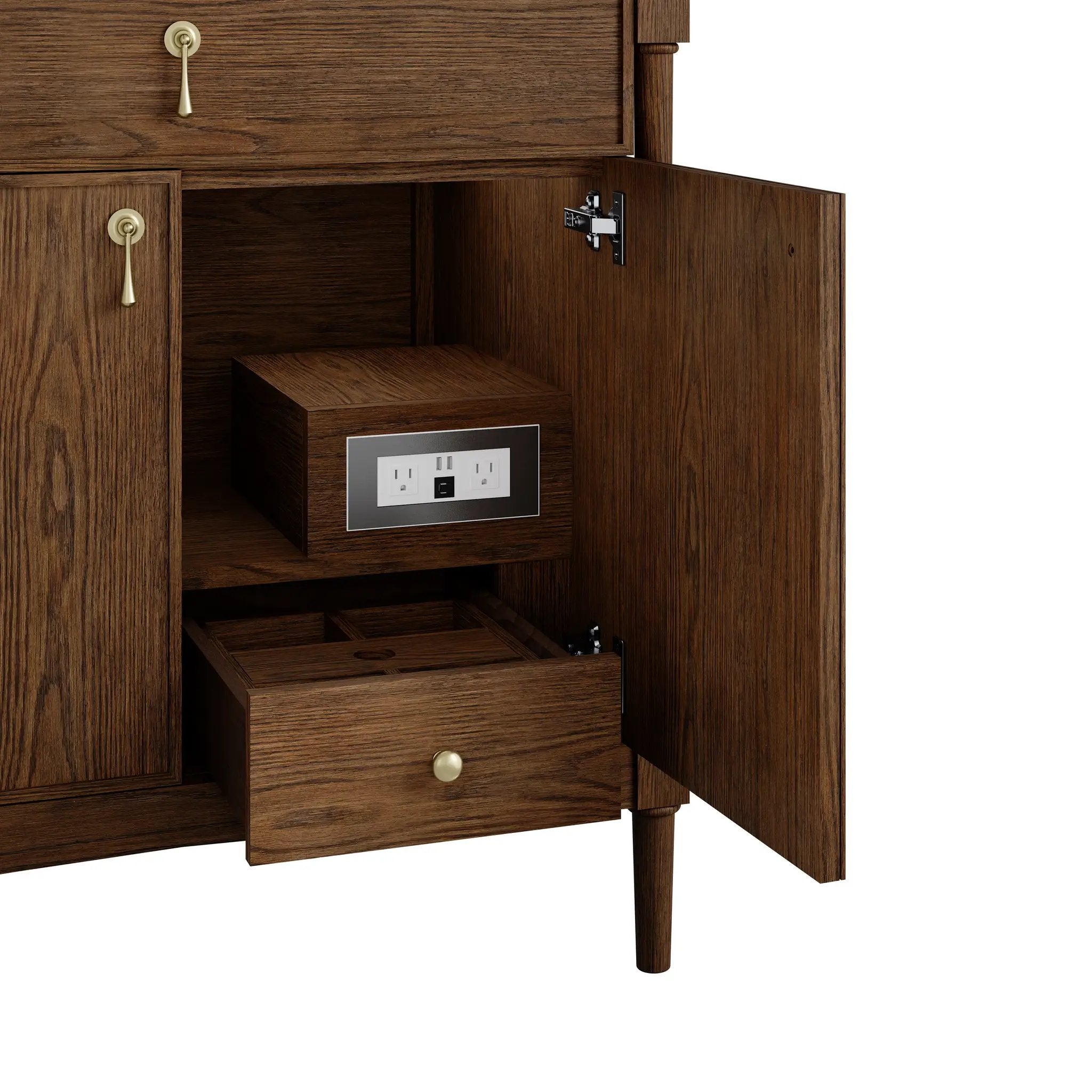 sable oak vanity