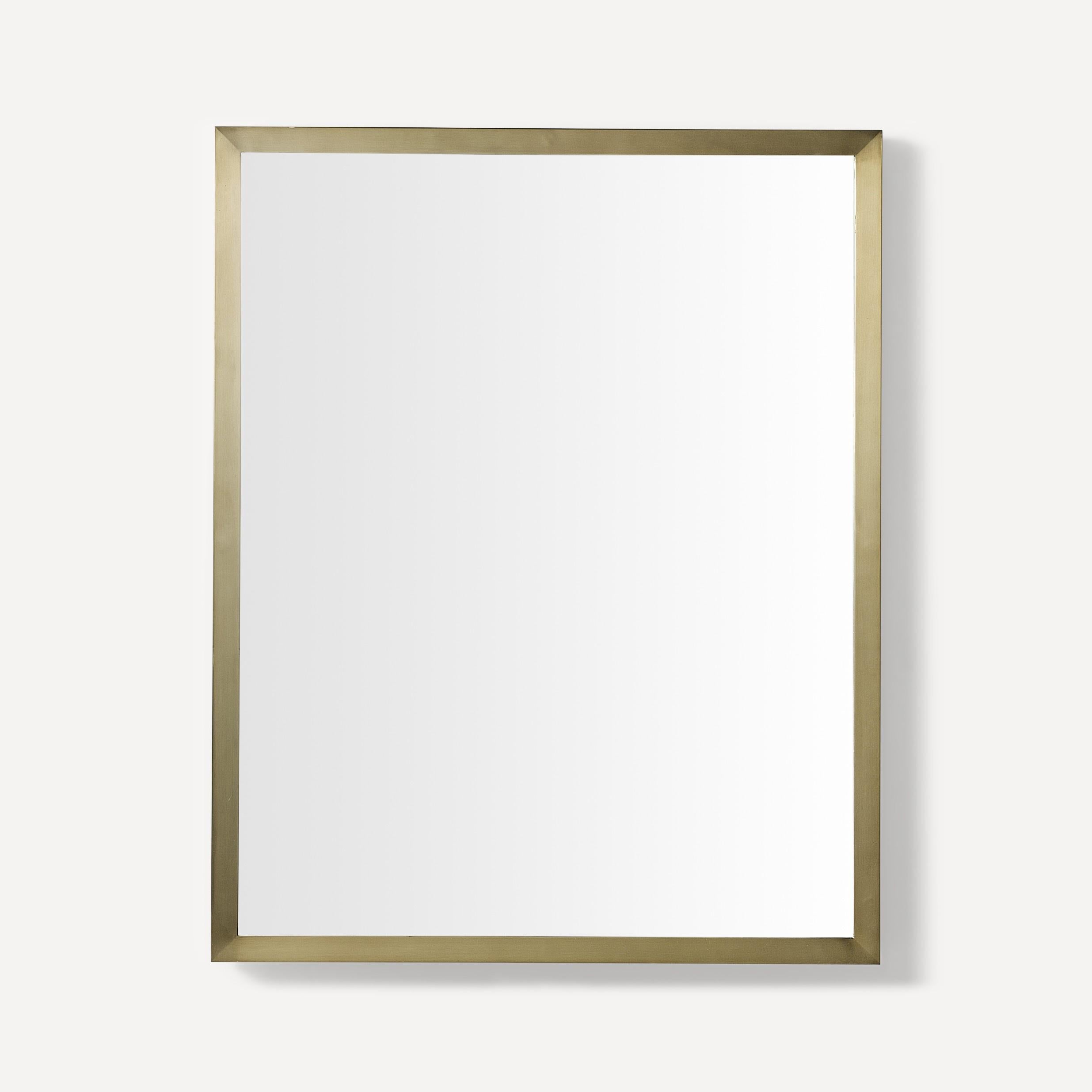 Robern Thin Framed Metal Mirror, 24"x 30"x 1-3/8"