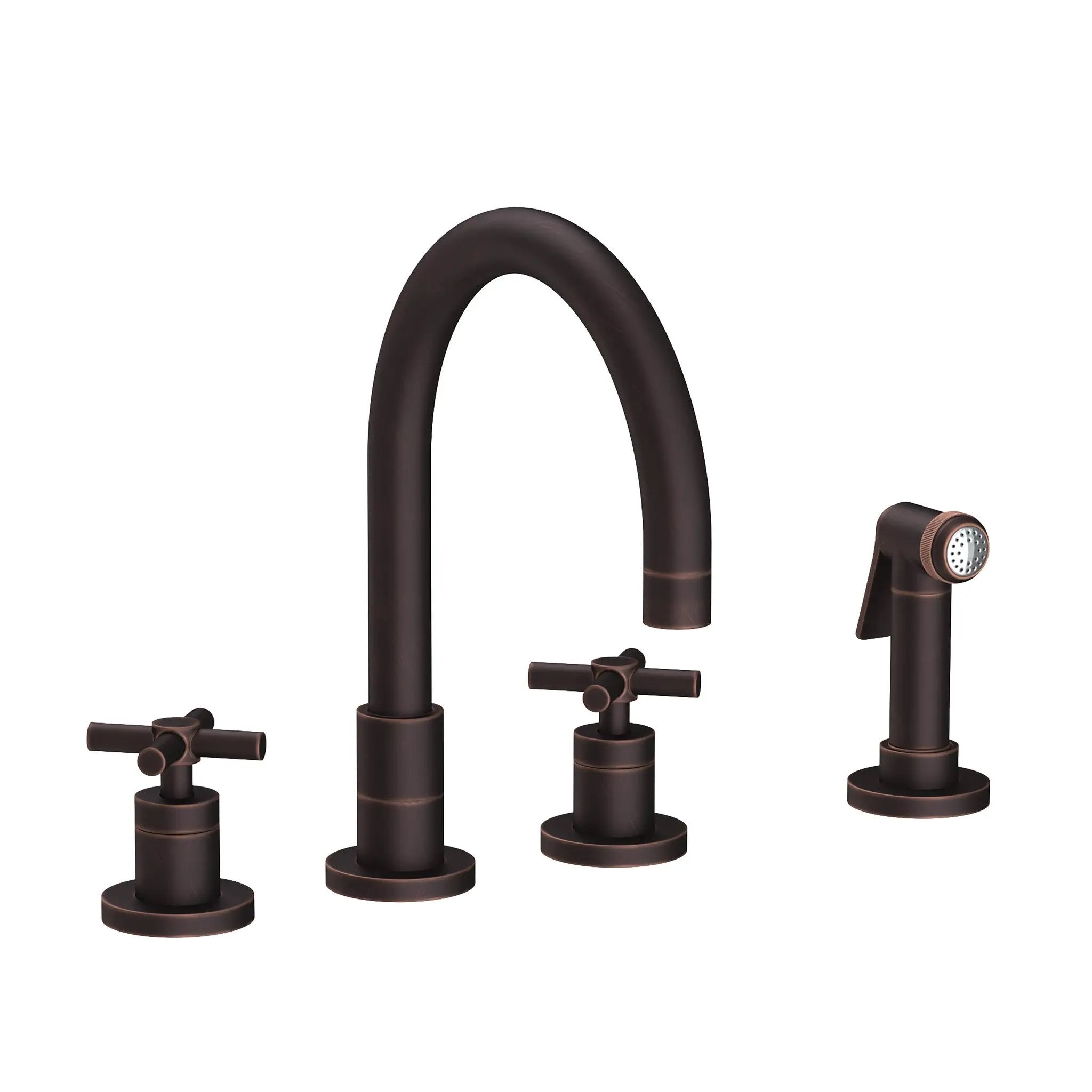 Newport Brass East Linear Kitchen Faucet with Side Spray by Newport Brass