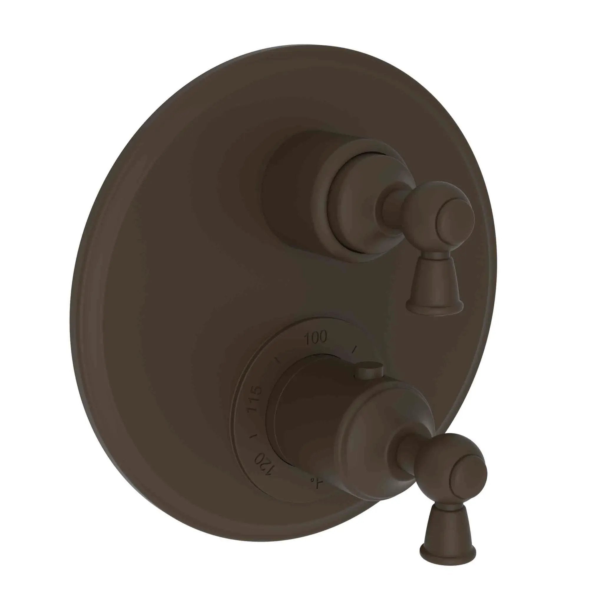 Newport Brass Aylesbury 1/2" Round Thermostatic Trim Plate with Handle by Newport Brass