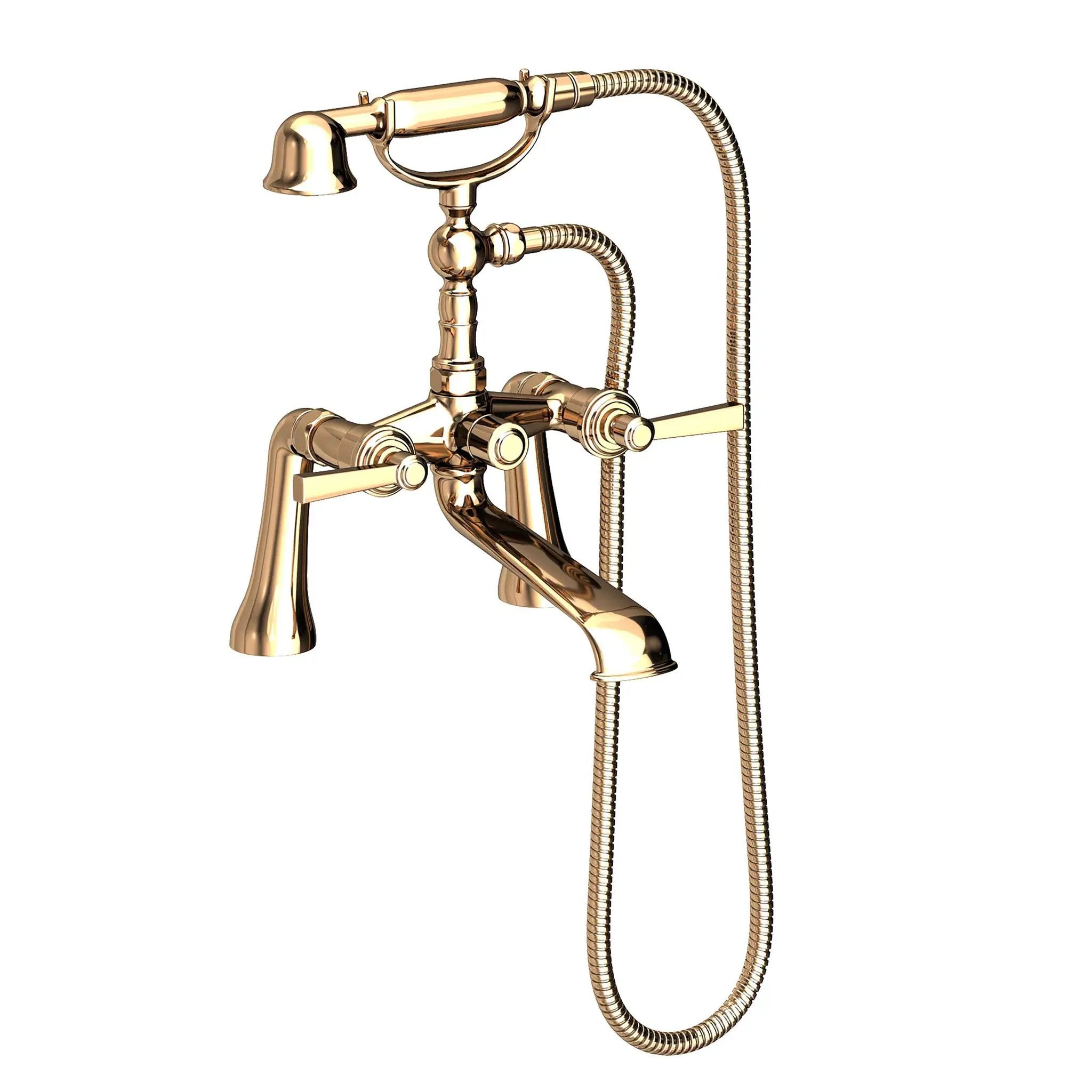 Newport Brass Miro Exposed Tub & Hand Shower Set - Deck Mount by Newport Brass