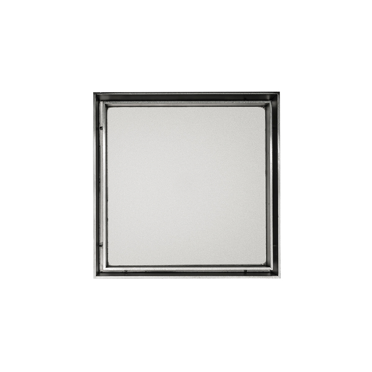 Infinity Drain 5" x 5" TD 15 Tile Insert Complete Kit with ABS Drain Body, 2" Outlet by Infinity Drain