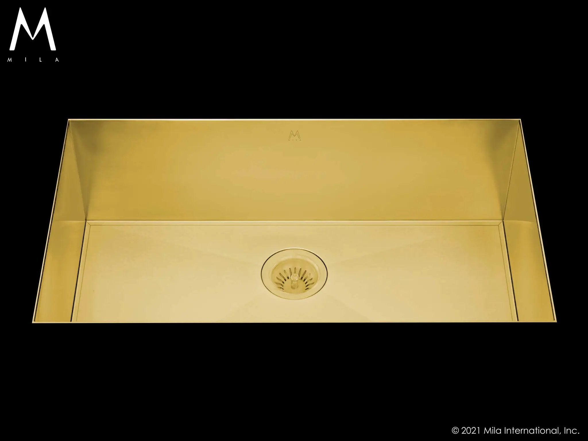 MILA ORION Single Bowl Under Mount 32 x 17 Kitchen Sink by Mila International