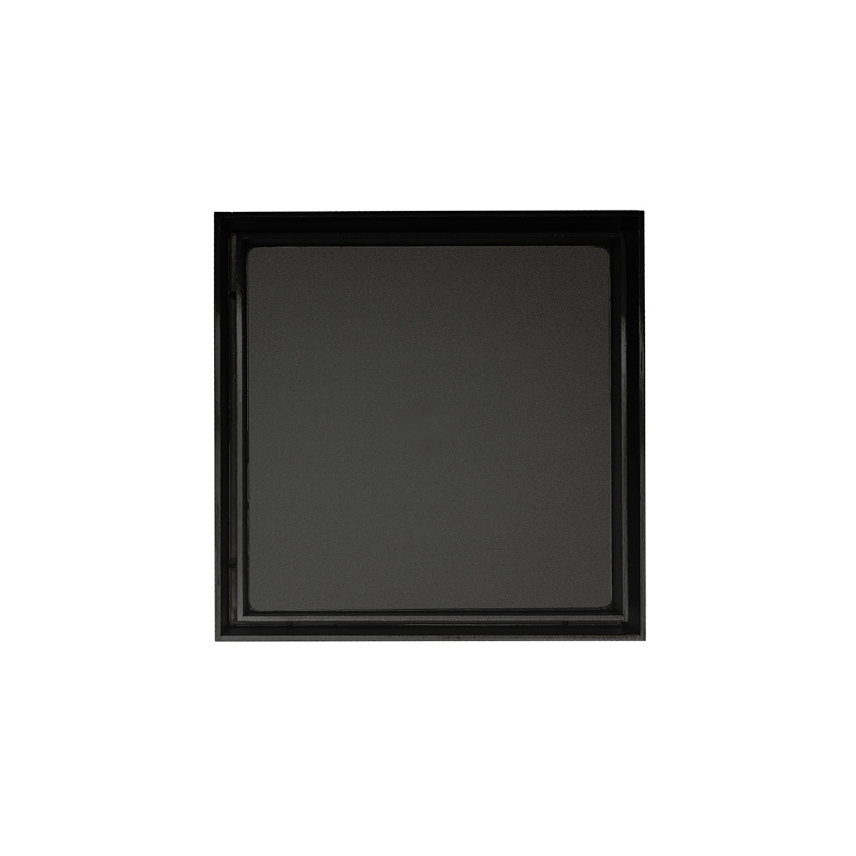 matte black drain
