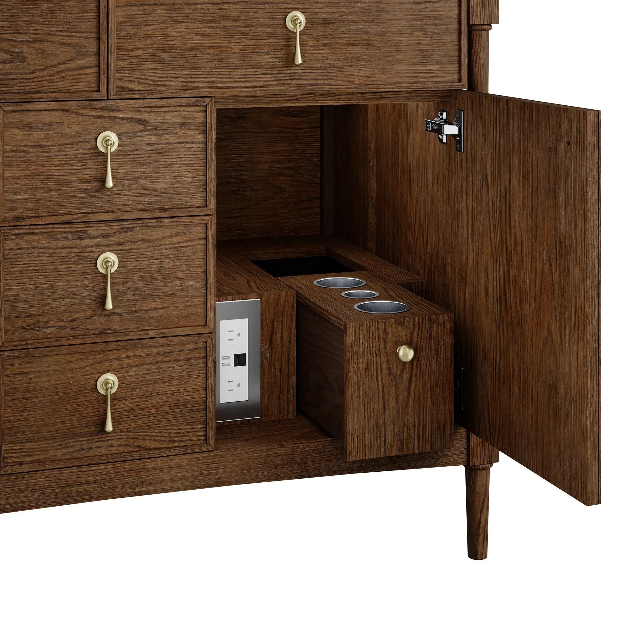 sable oak vanity
