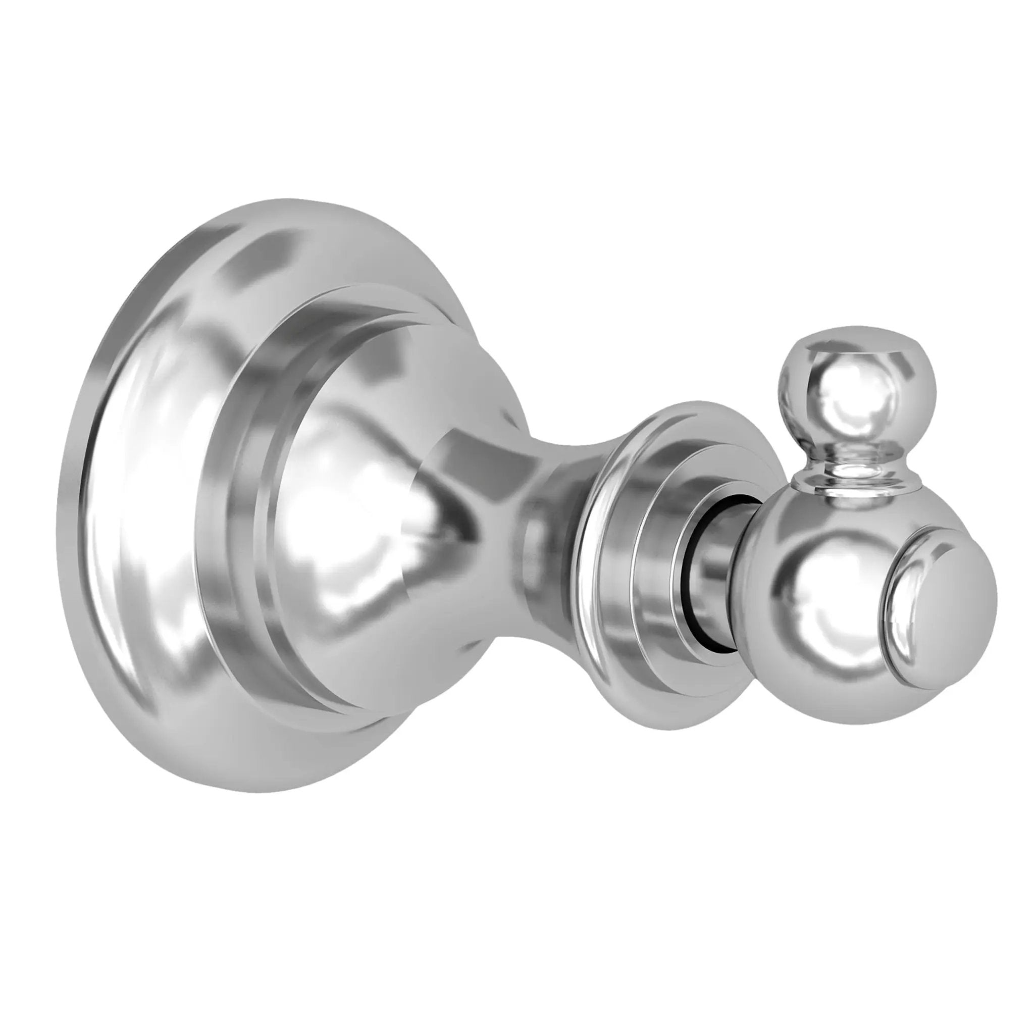 polished chrome robe hook
