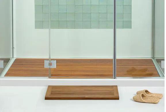 MTI Teak Bath Mat by MTI