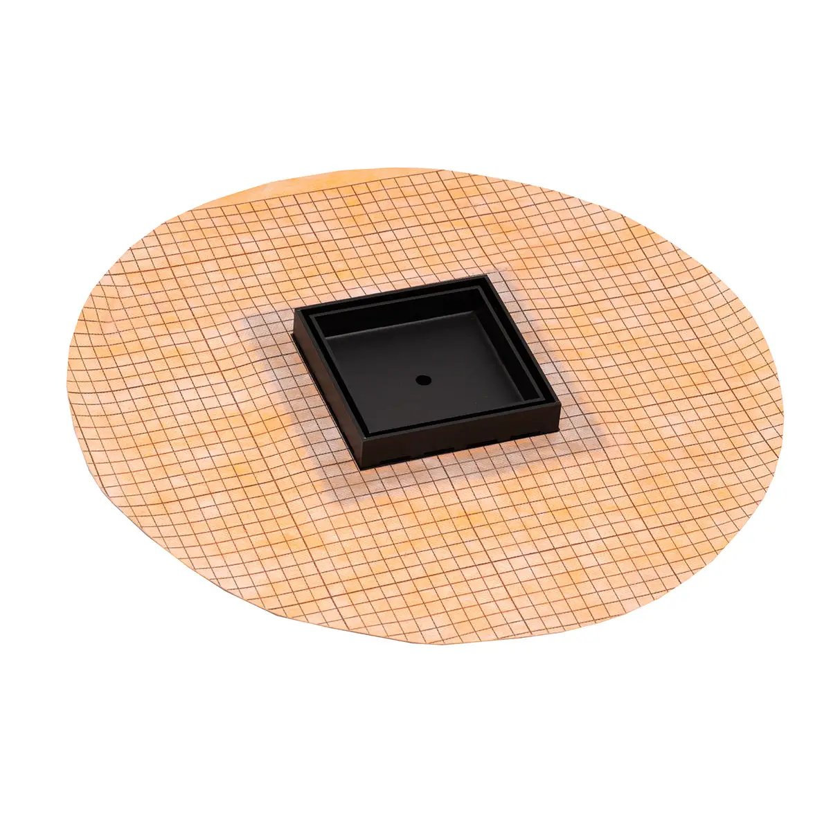 matte black drain