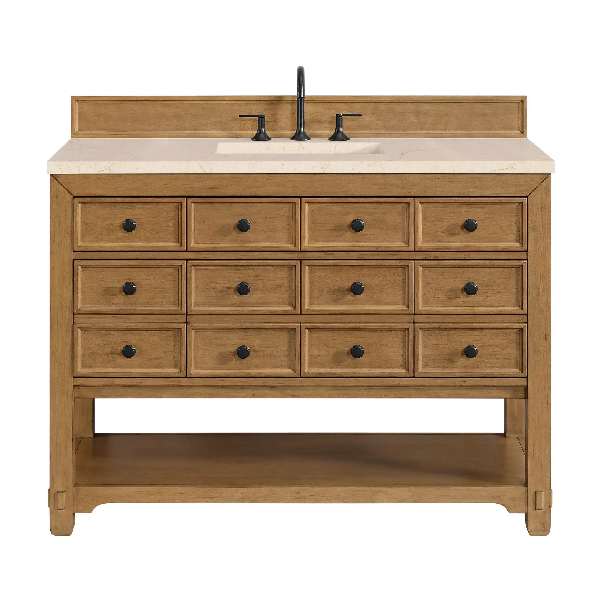 James Martin Malibu 48" Single Vanity Set - Amber Birch by James Martin Vanities