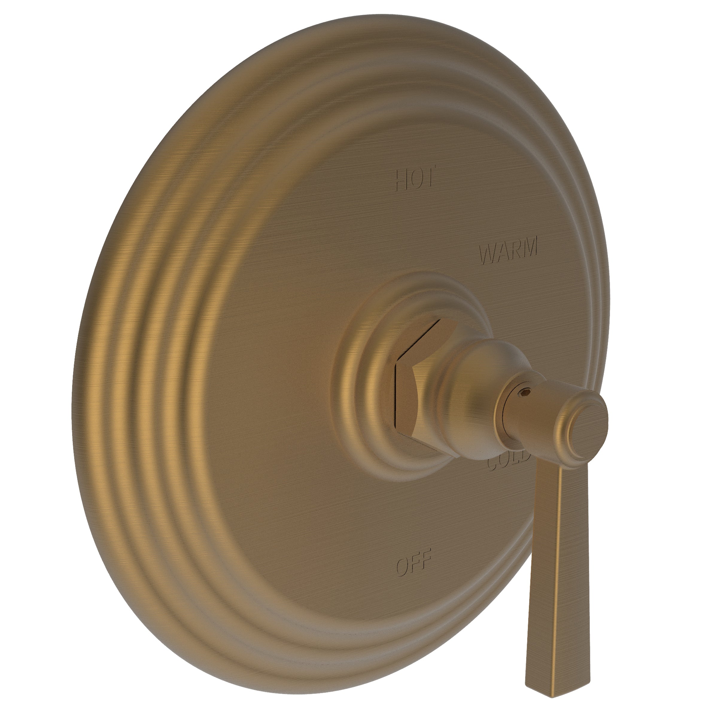 Newport Brass Astor Balanced Pressure Shower Trim Plate with Handle. Less showerhead, arm and flange.