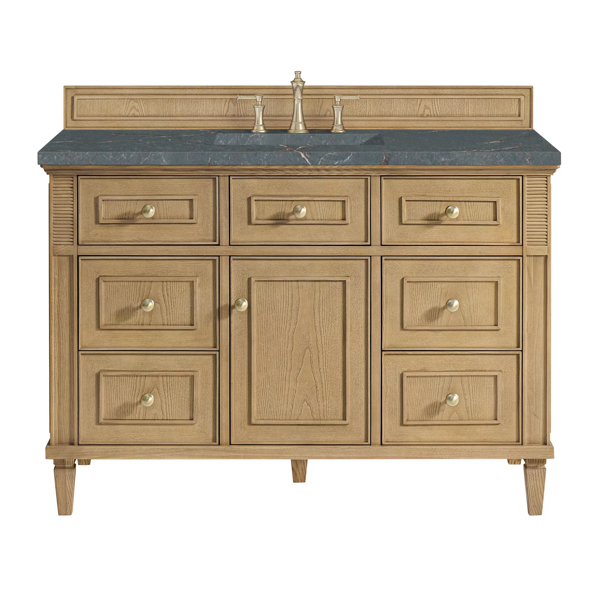 James Martin Lorelai 48" Single Vanity Set - Light Natural Oak by James Martin Vanities