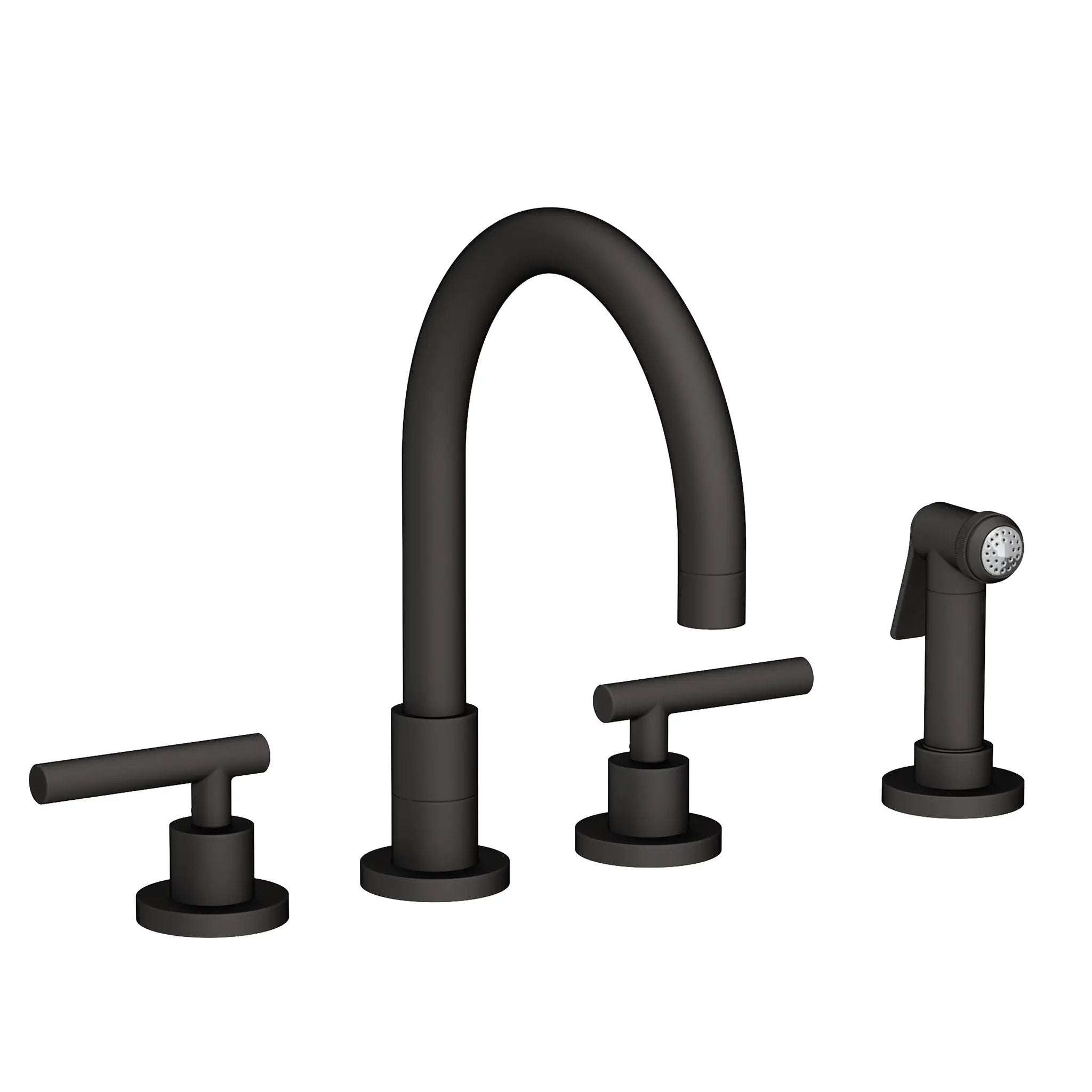 Newport Brass East Linear Kitchen Faucet with Side Spray by Newport Brass