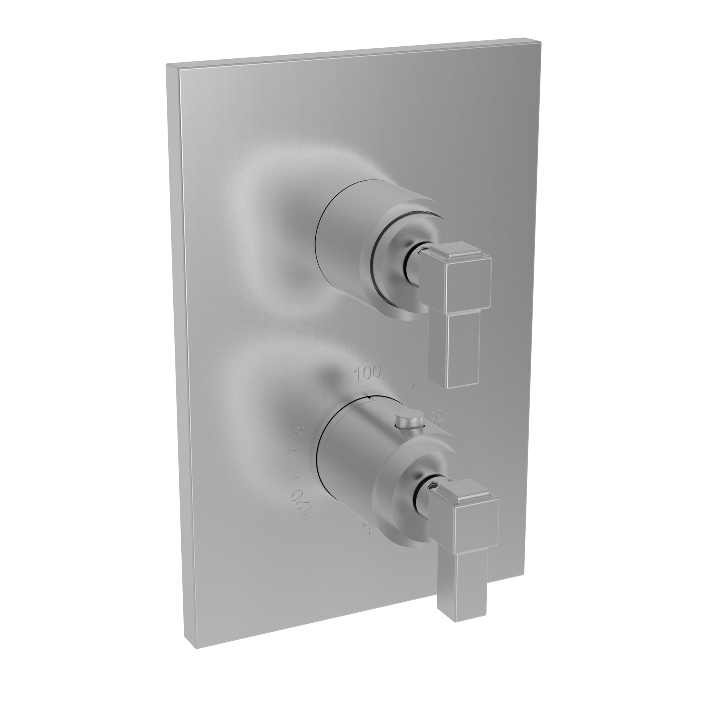 Newport Brass Malvina 1/2" Square Thermostatic Trim Plate with Handle