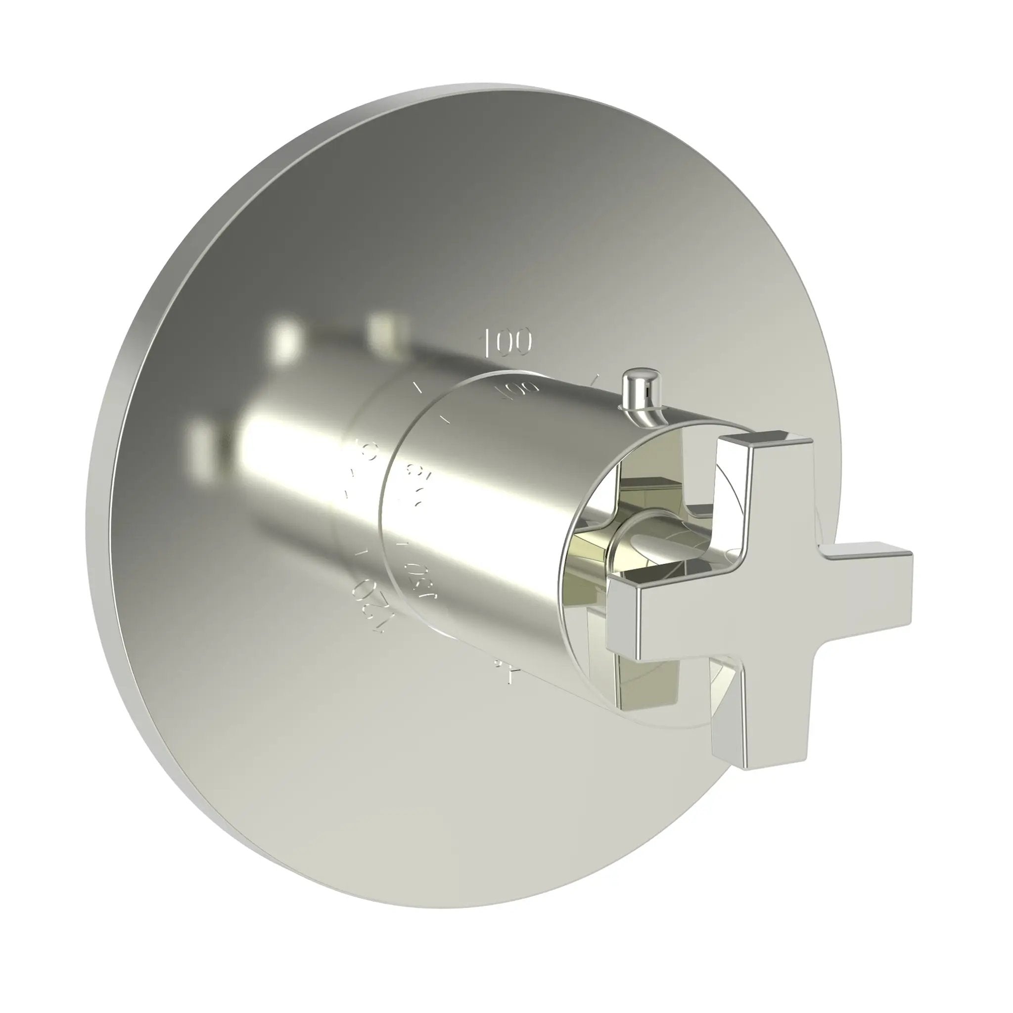 Newport Brass Dorrance 3/4" Round Thermostatic Trim Plate with Handle by Newport Brass