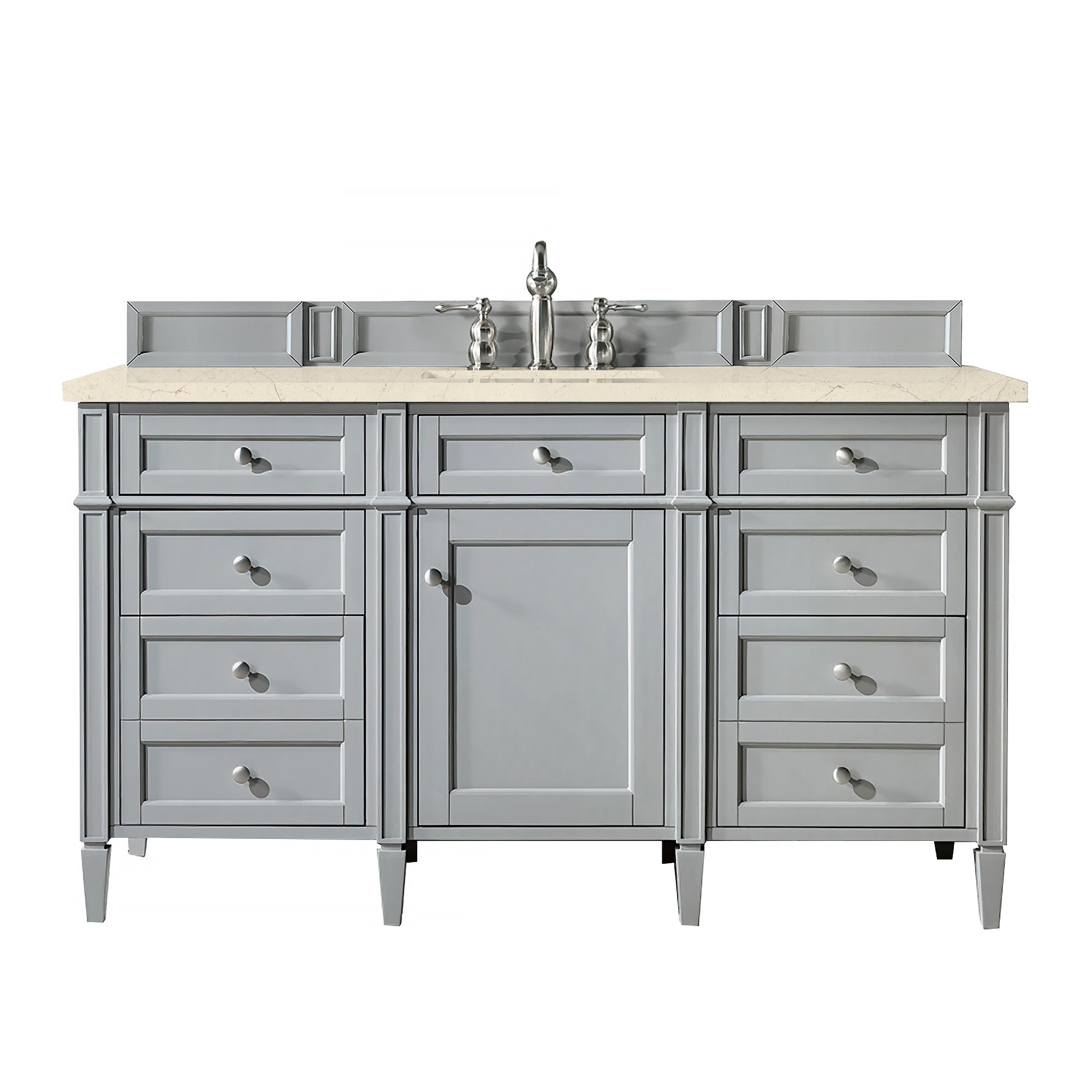James Martin Vanities Brittany 60" Single Vanity - Urban Gray