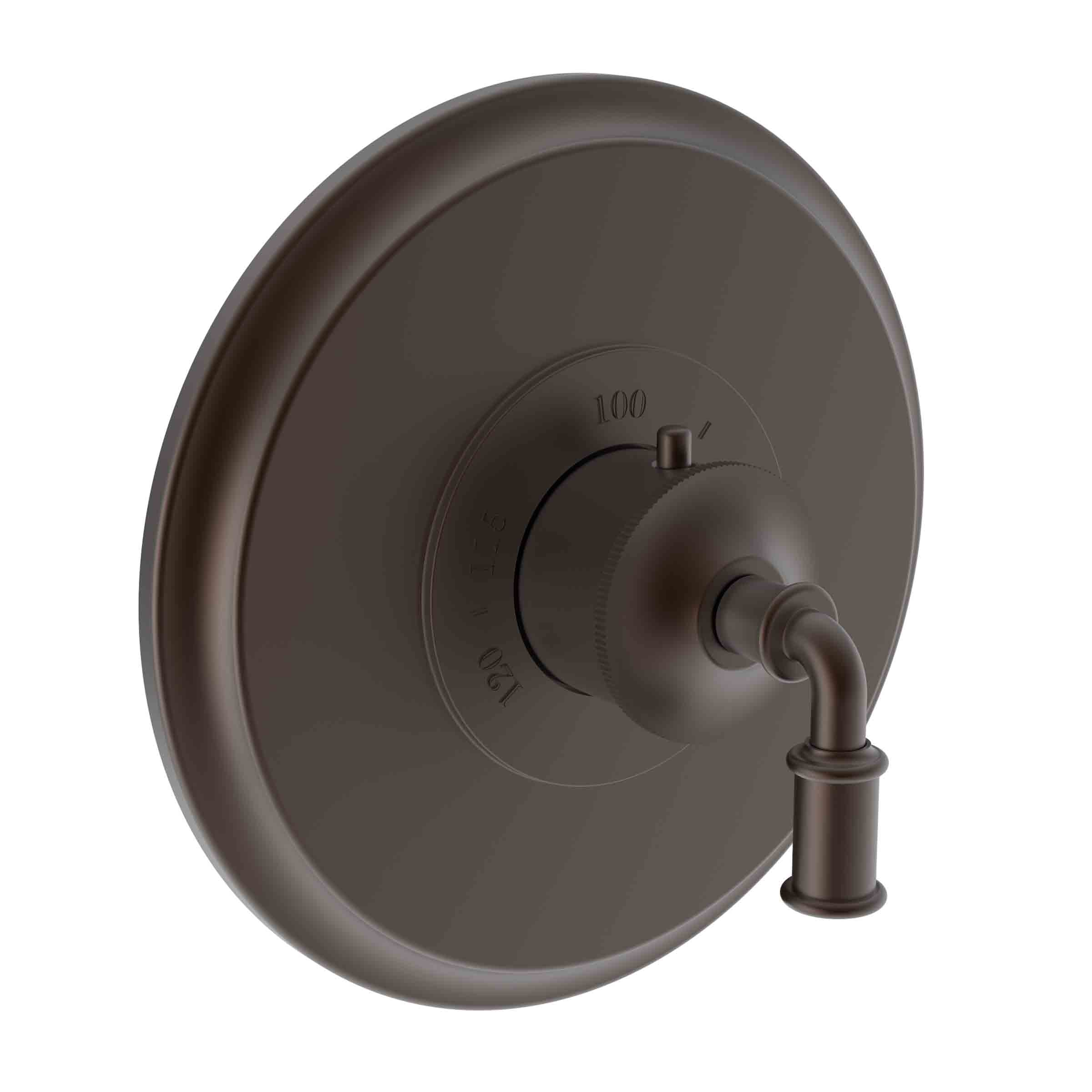 Newport Brass Taft 3/4" Round Thermostatic Trim Plate with Handle