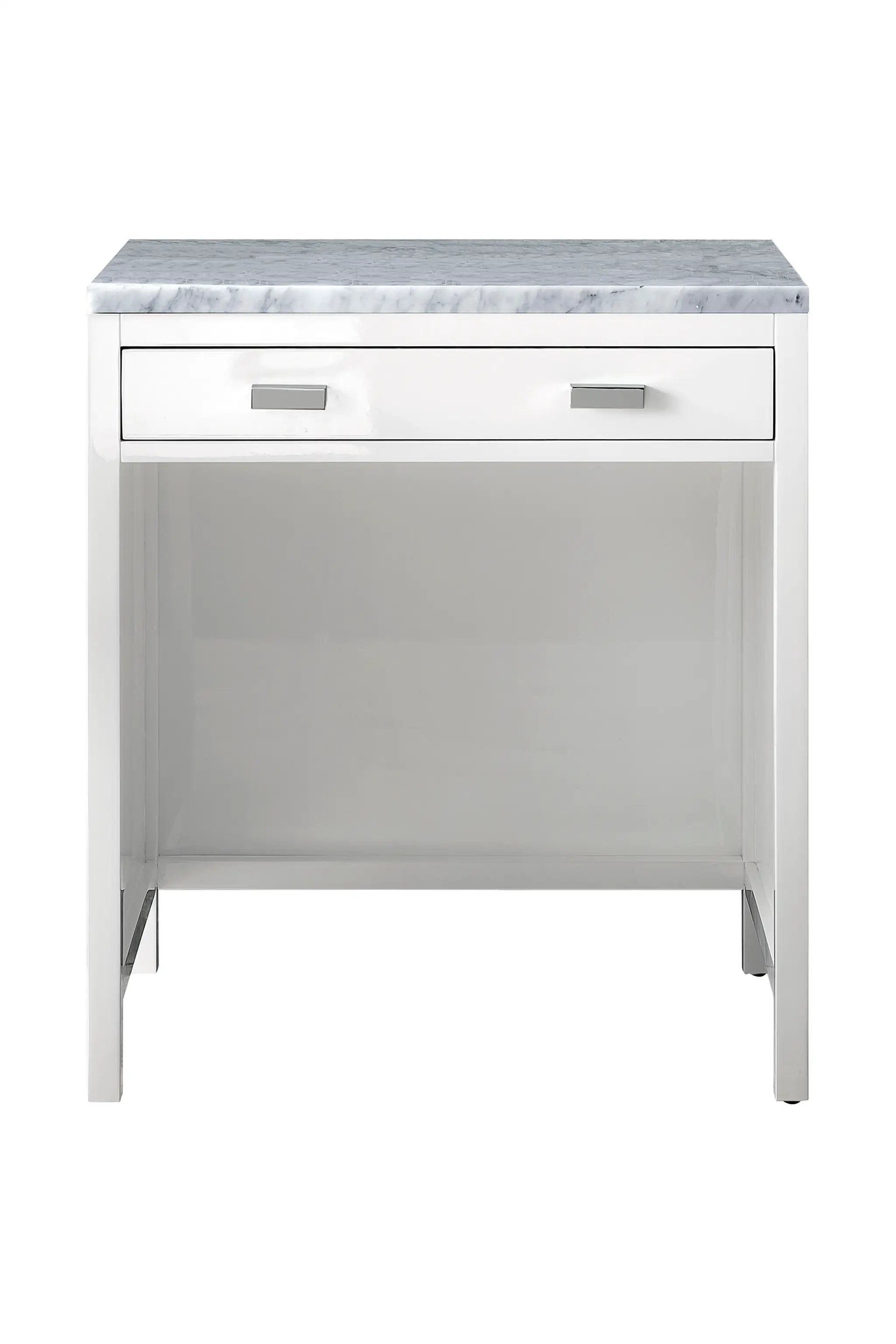 James Martin Addison 30" Countertop Unit - Glossy White by James Martin Vanities