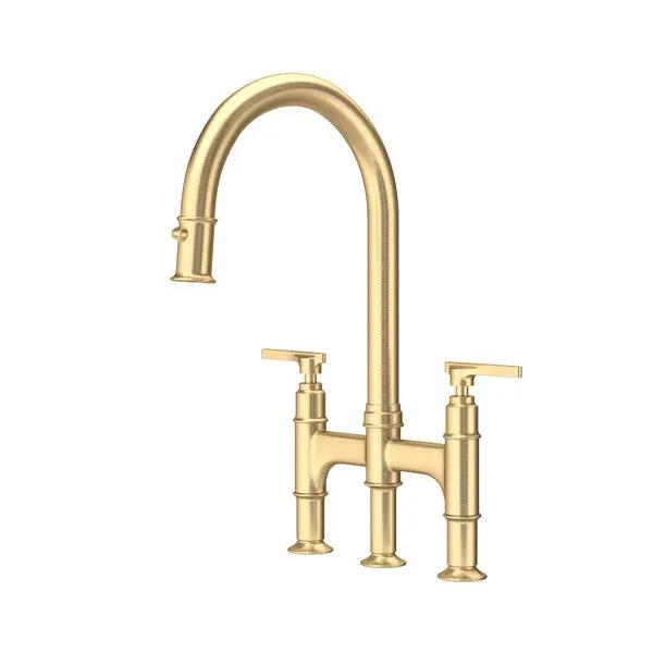 Rohl Southbank Pull-Down Bridge Kitchen Faucet by Rohl