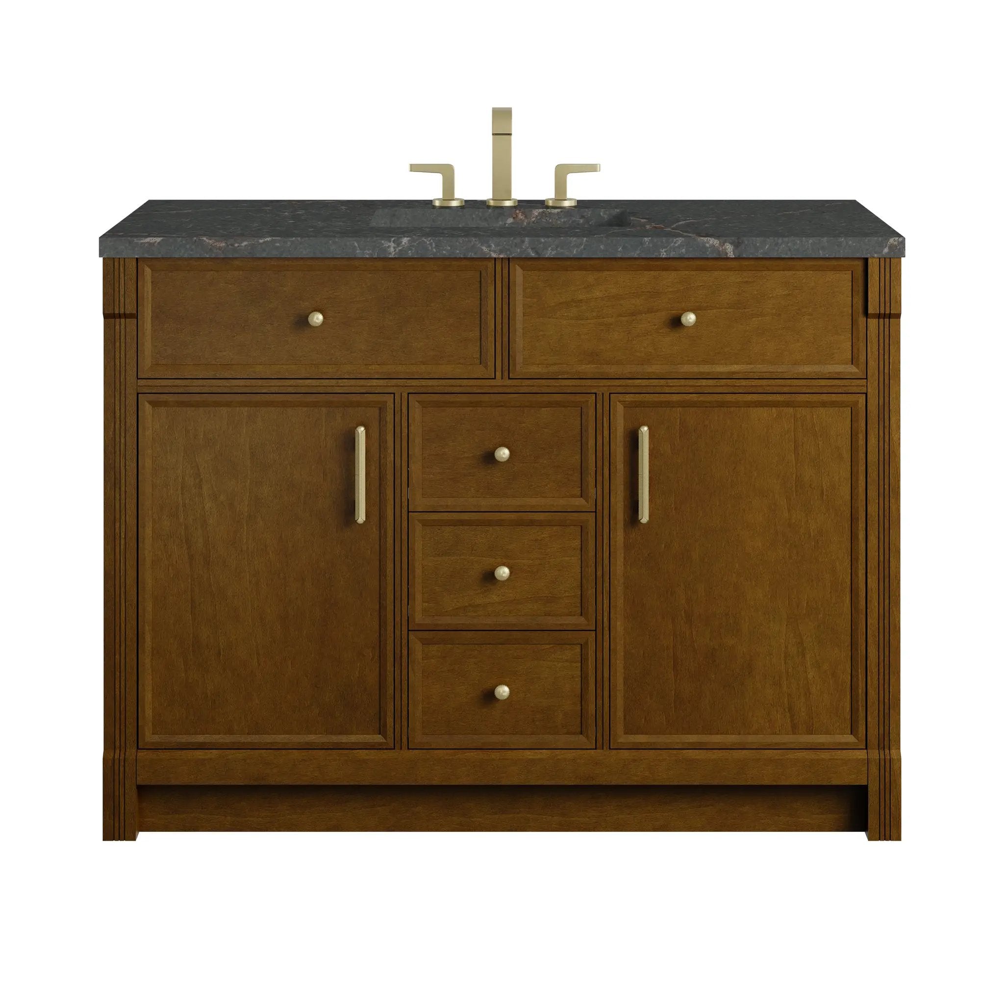 James Martin Bellshire 48" Single Vanity Set - Honey Oak by James Martin Vanities