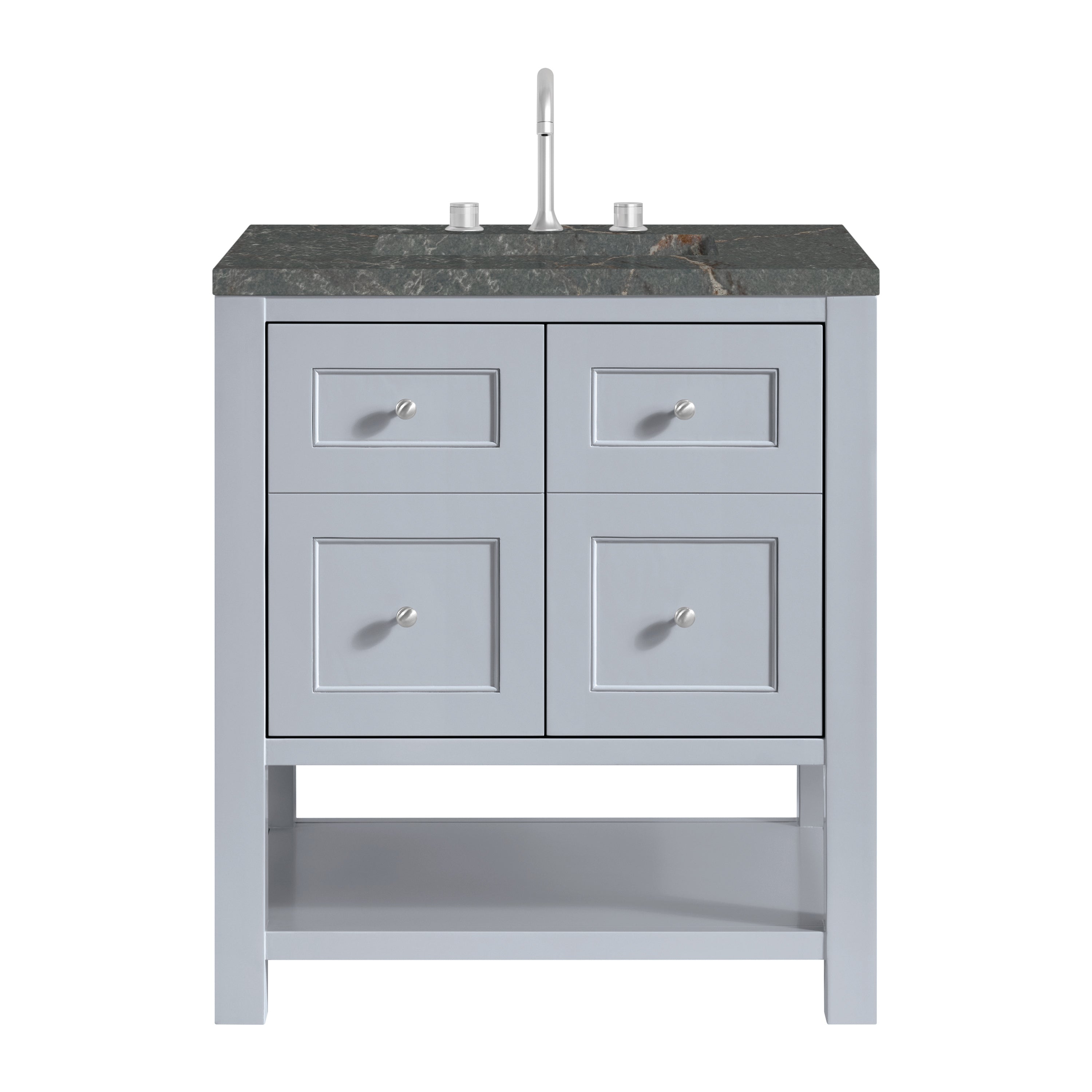 James Martin Vanities Breckenridge 30" Single Vanity - Serenity Blue
