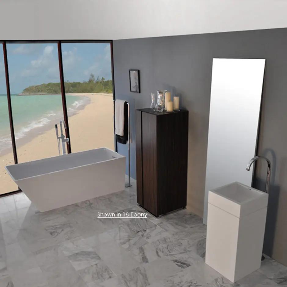 gloss white sink