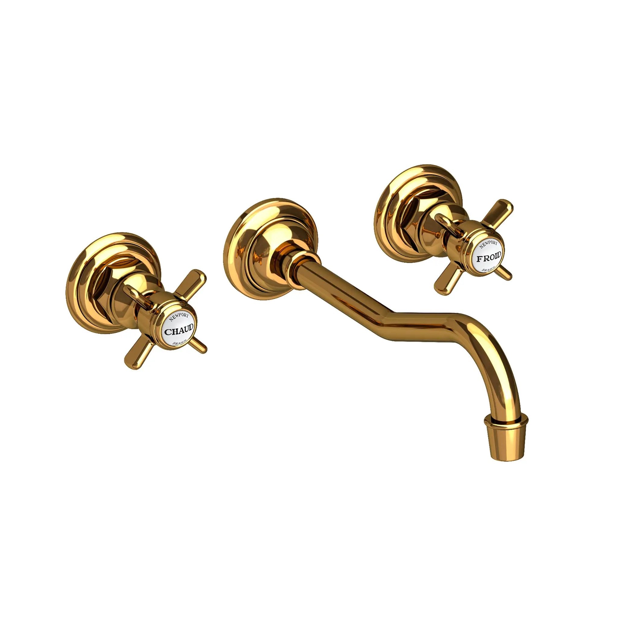 Newport Brass Fairfield Wall Mount Lavatory Faucet by Newport Brass