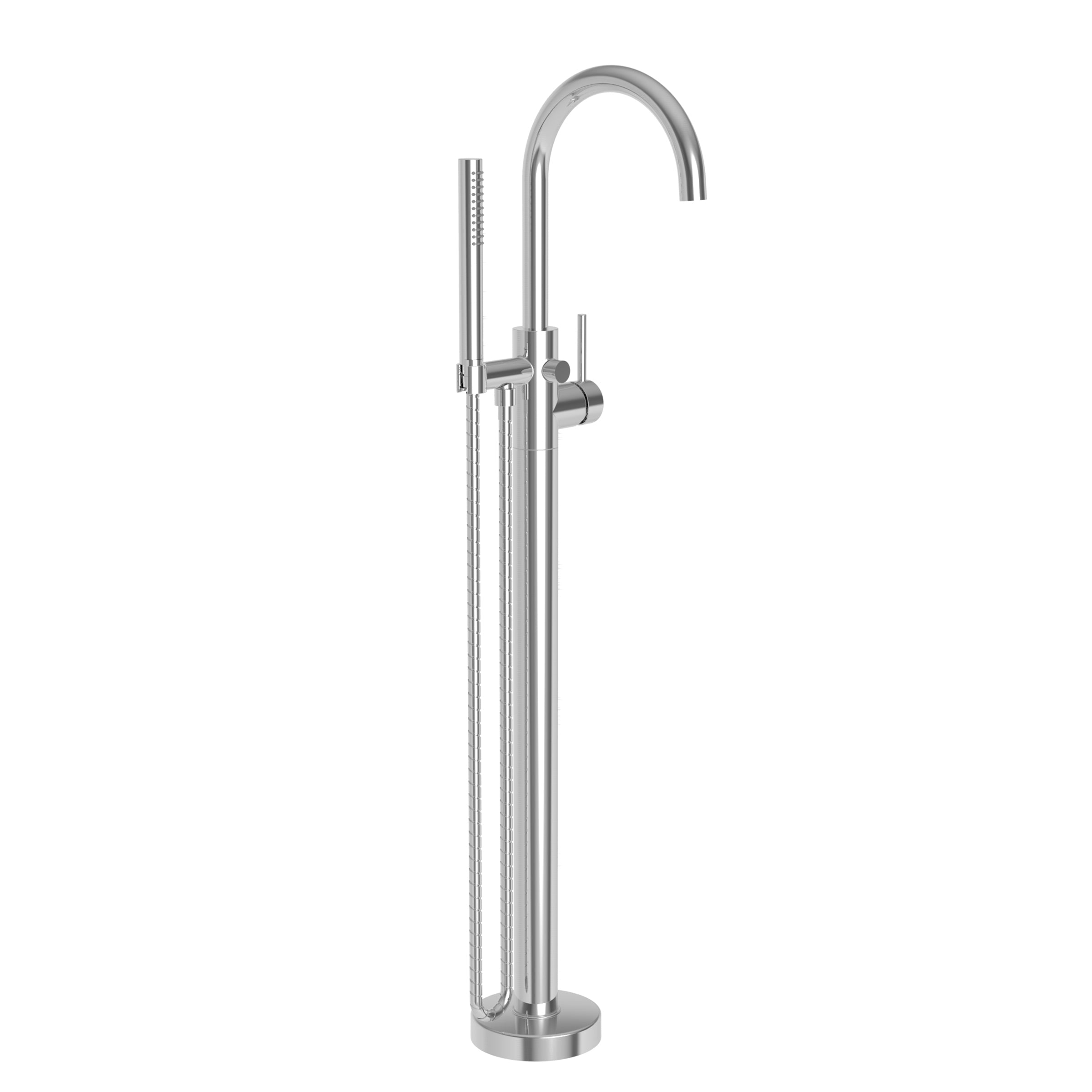 polished chrome hand shower set