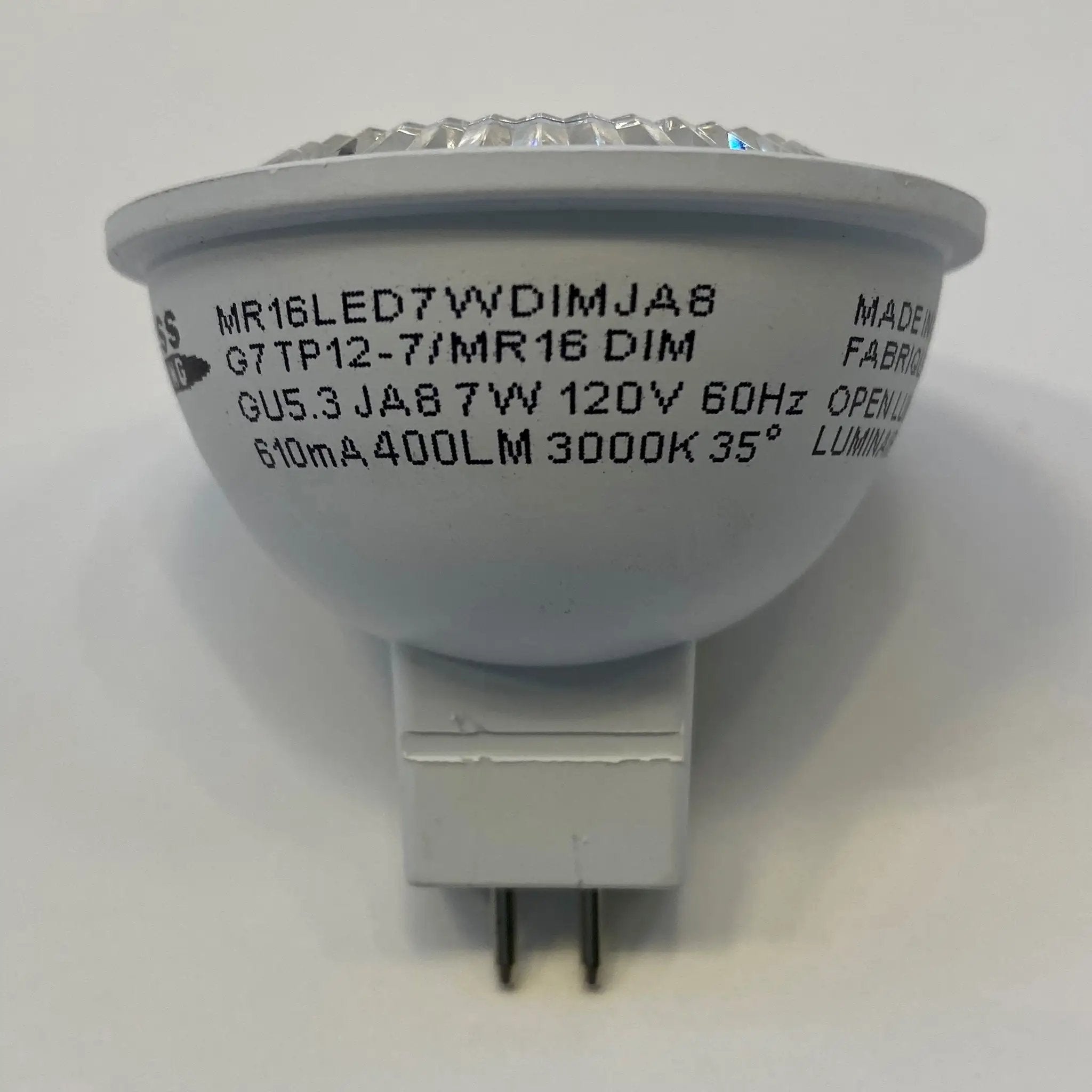 7 wattgu10 mr16 bulb