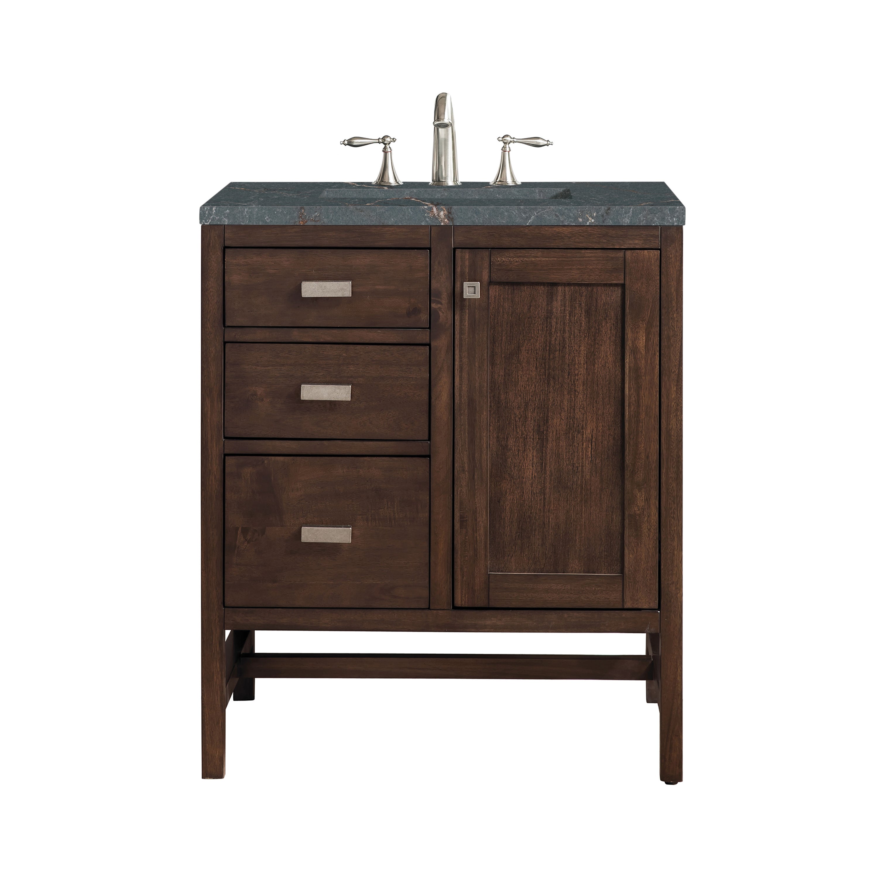 James Martin Vanities Addison 30" Single Vanity - Mid-Century Acacia