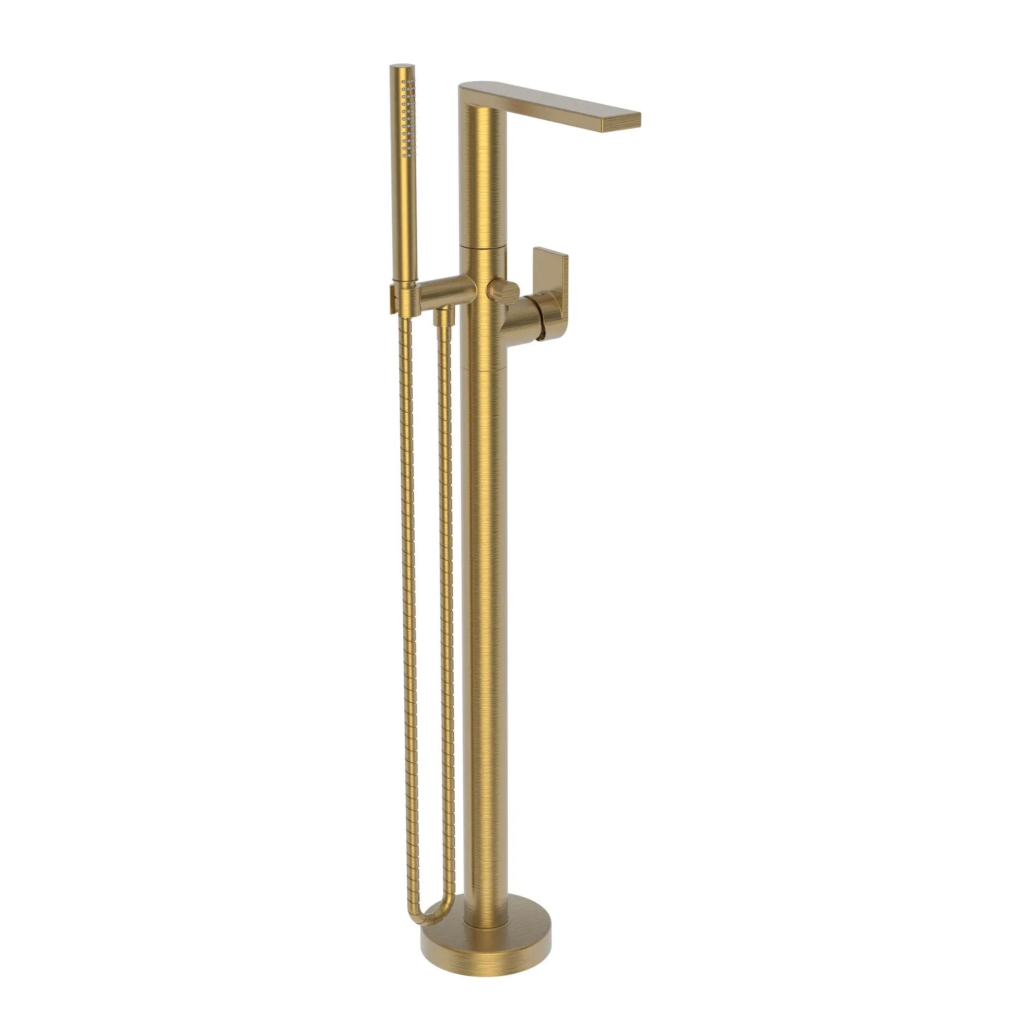 Newport Brass Skylar Exposed Tub and Hand Shower Set - Free Standing by Newport Brass