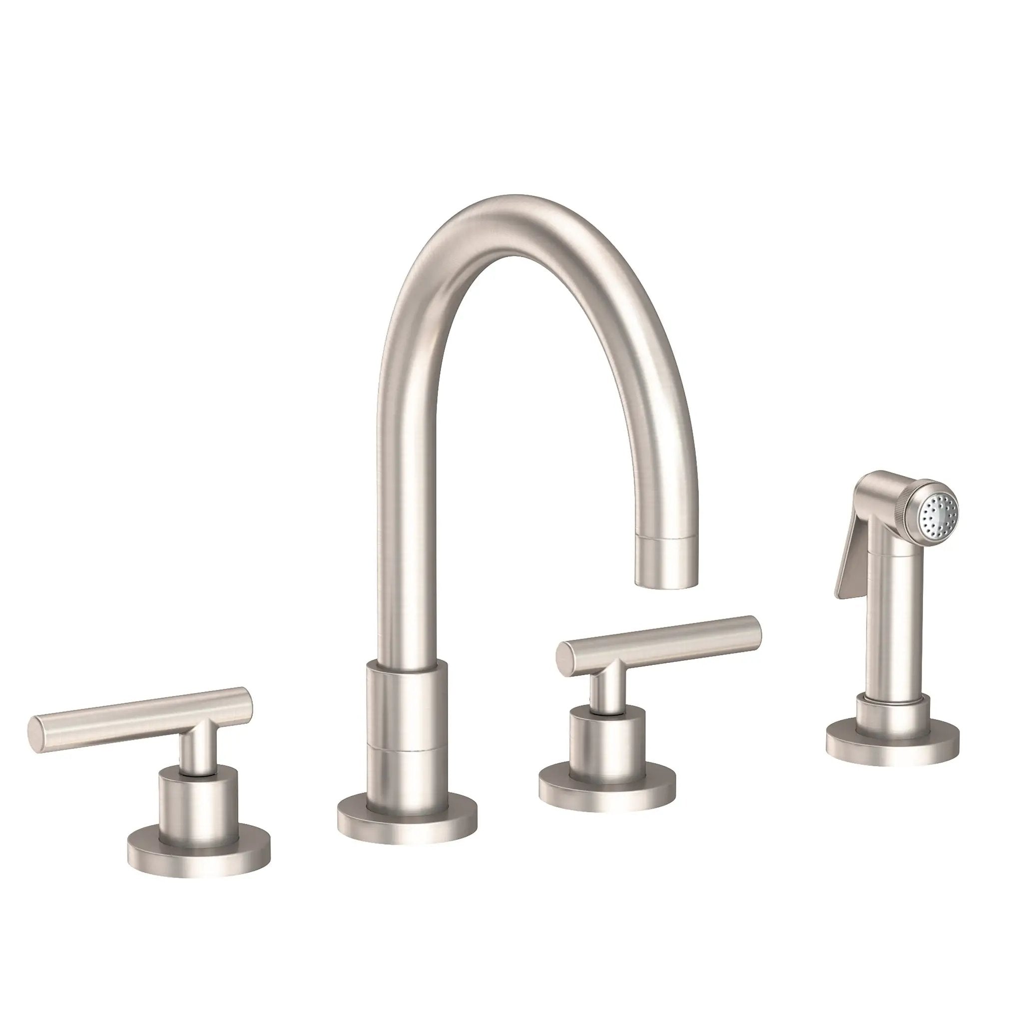 Newport Brass East Linear Kitchen Faucet with Side Spray by Newport Brass