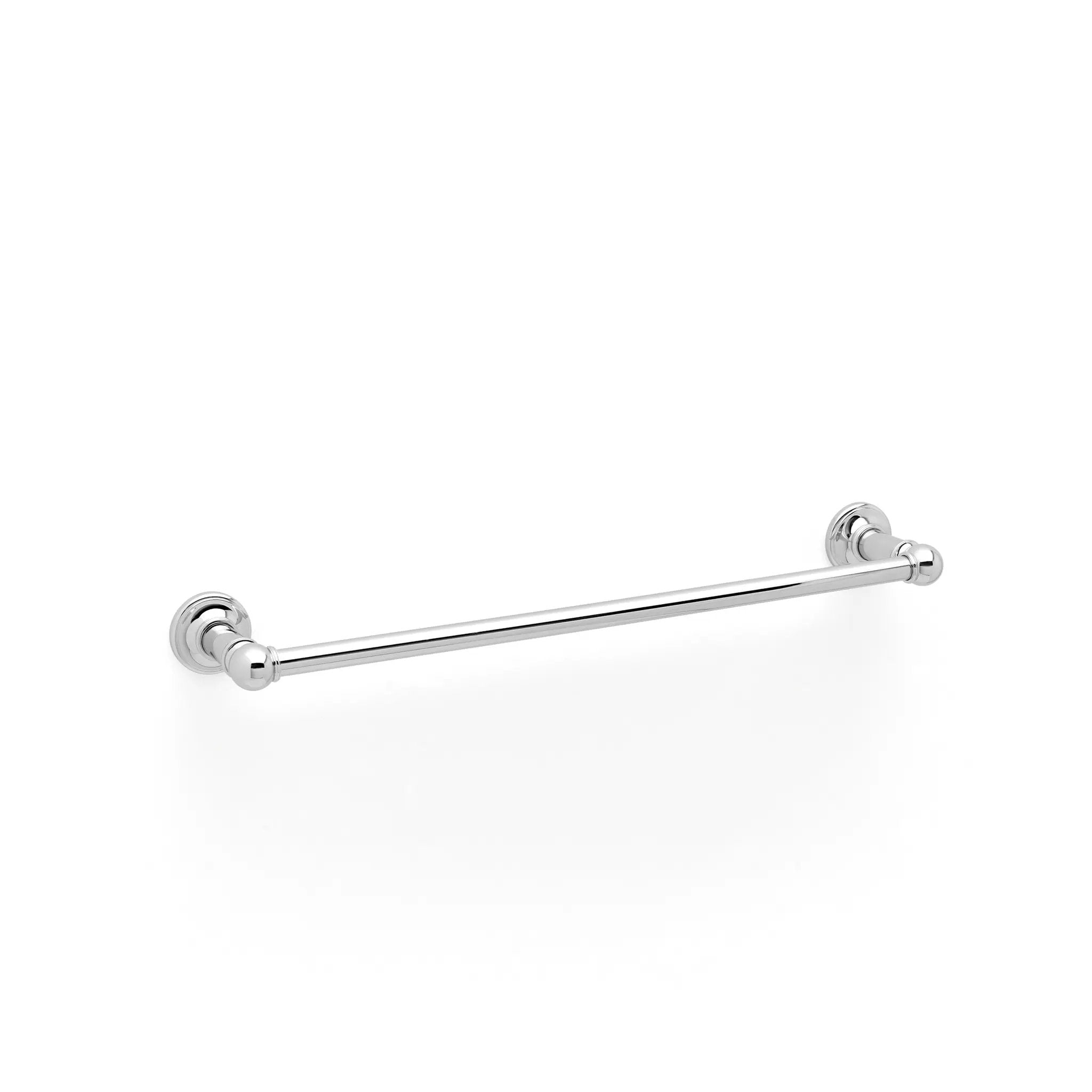 polished chrome towel bar