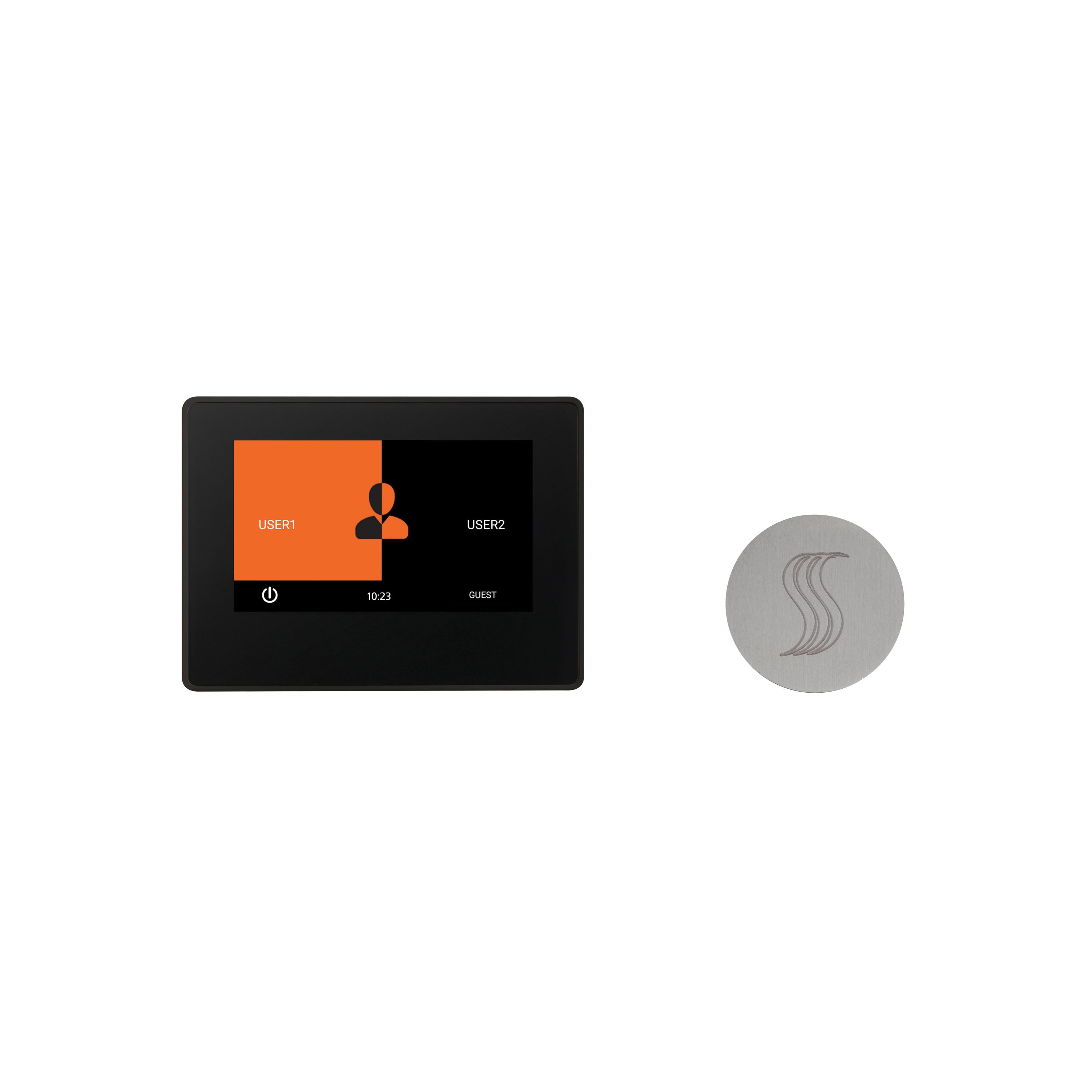 Thermasol ThermaTouch 7" Control and Steam Head Kit Round