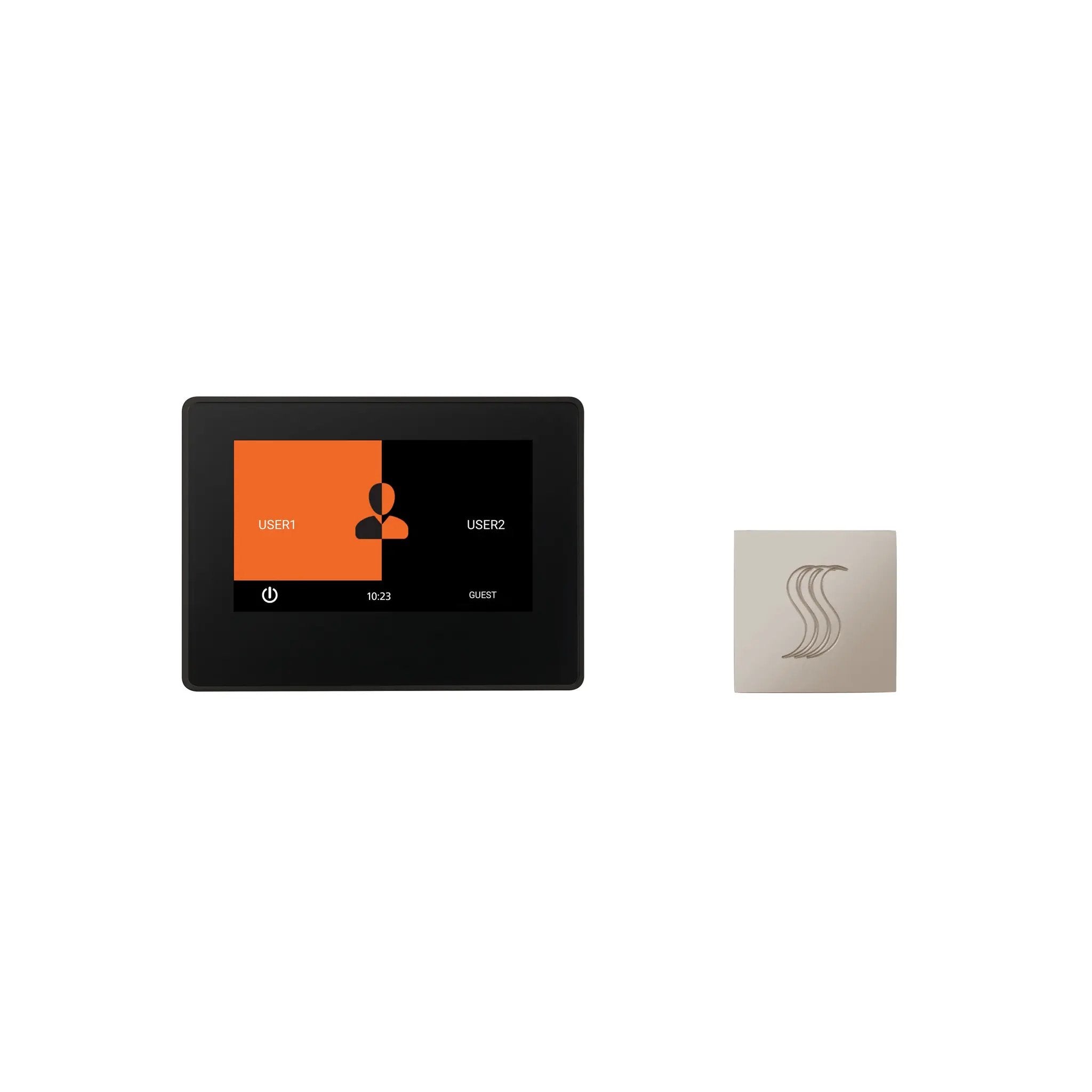 Thermasol ThermaTouch 7" Control and Steam Head Kit Square by Thermasol