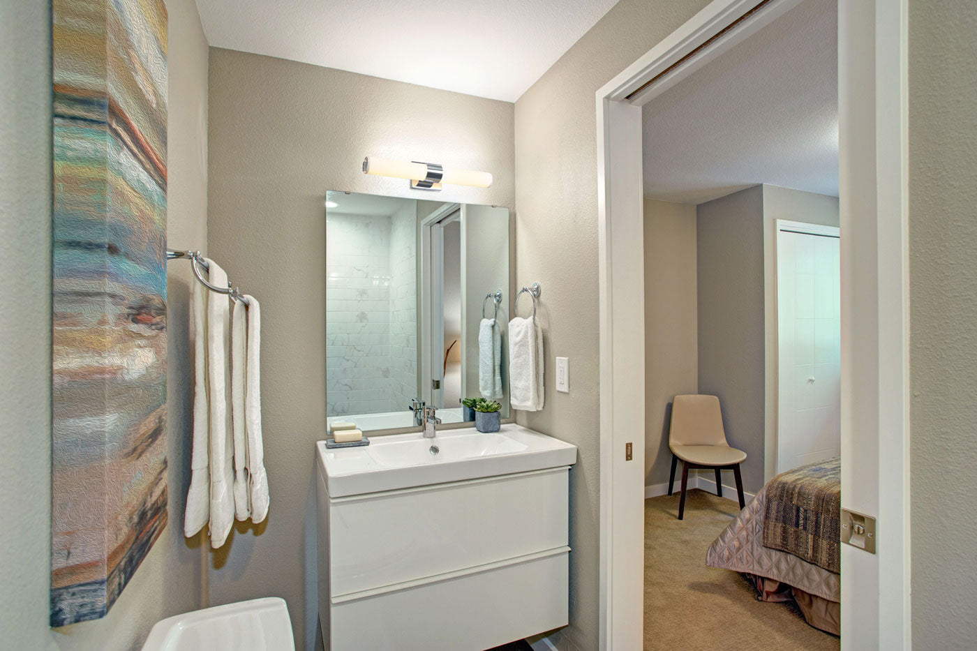 brushed nickel light