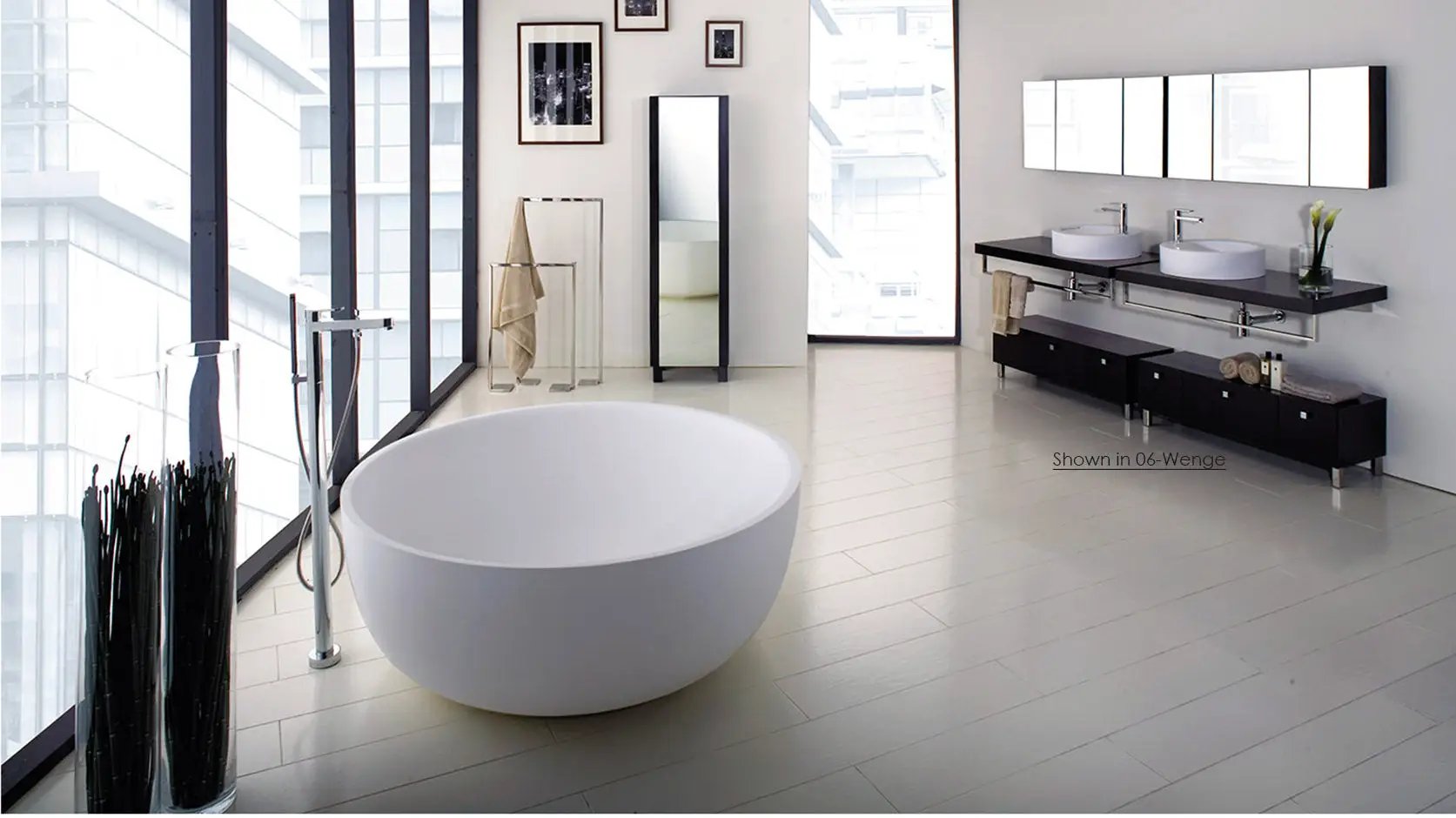 gloss white tub