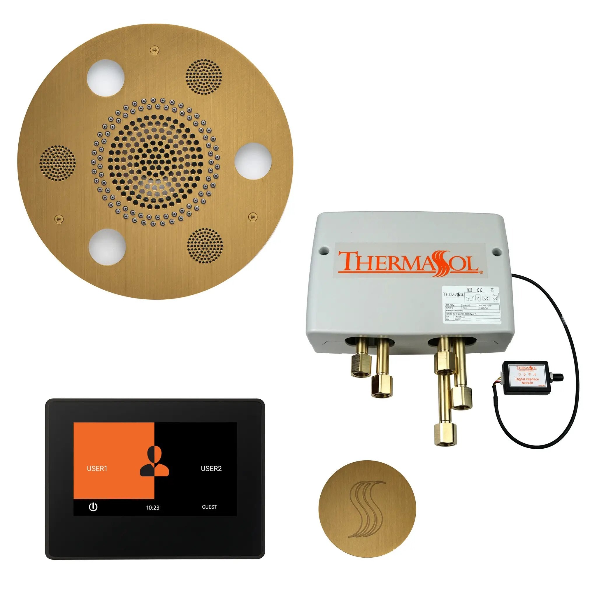 Thermasol The Total Wellness Package with 7" ThermaTouch Round by Thermasol