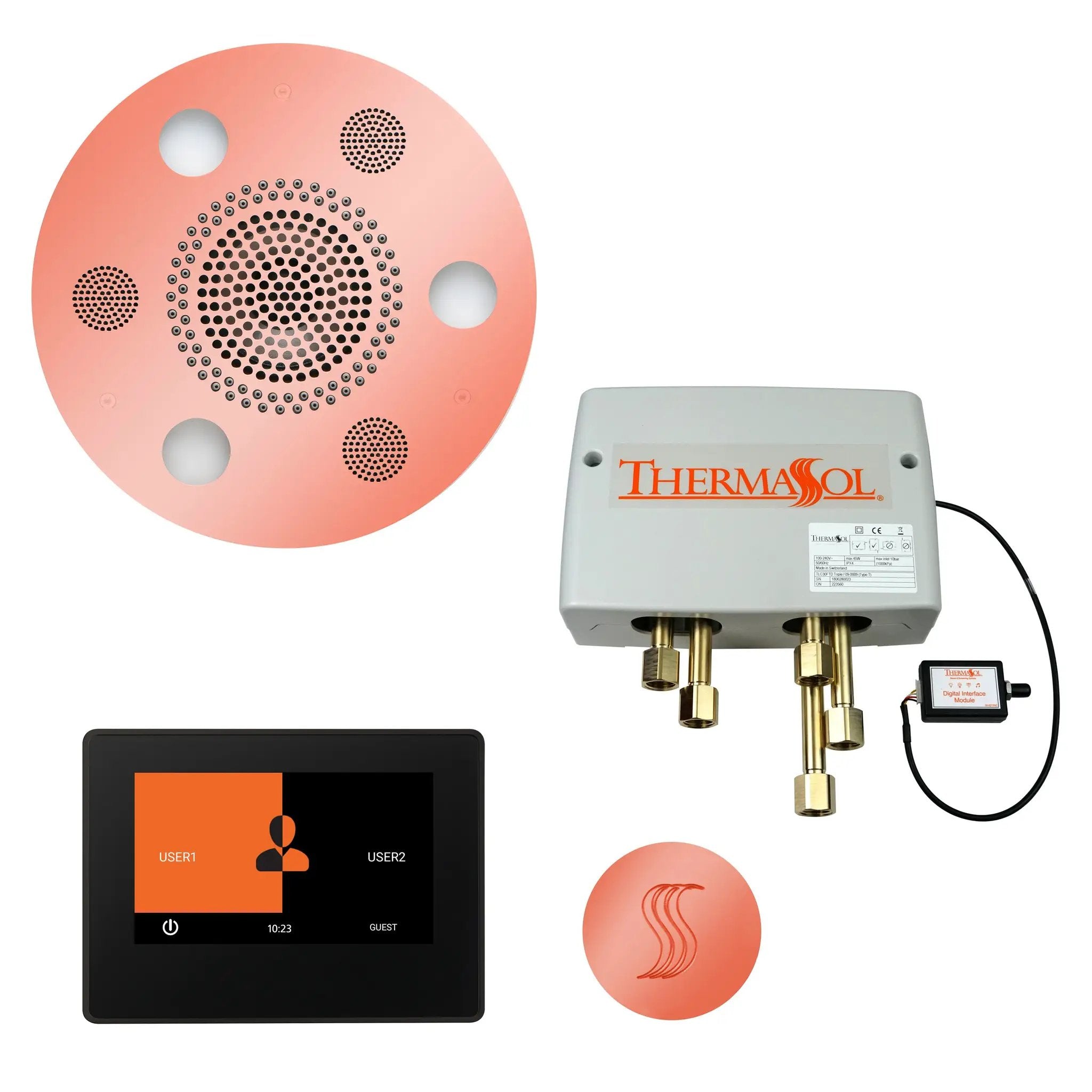 Thermasol The Total Wellness Package with 7" ThermaTouch Round by Thermasol