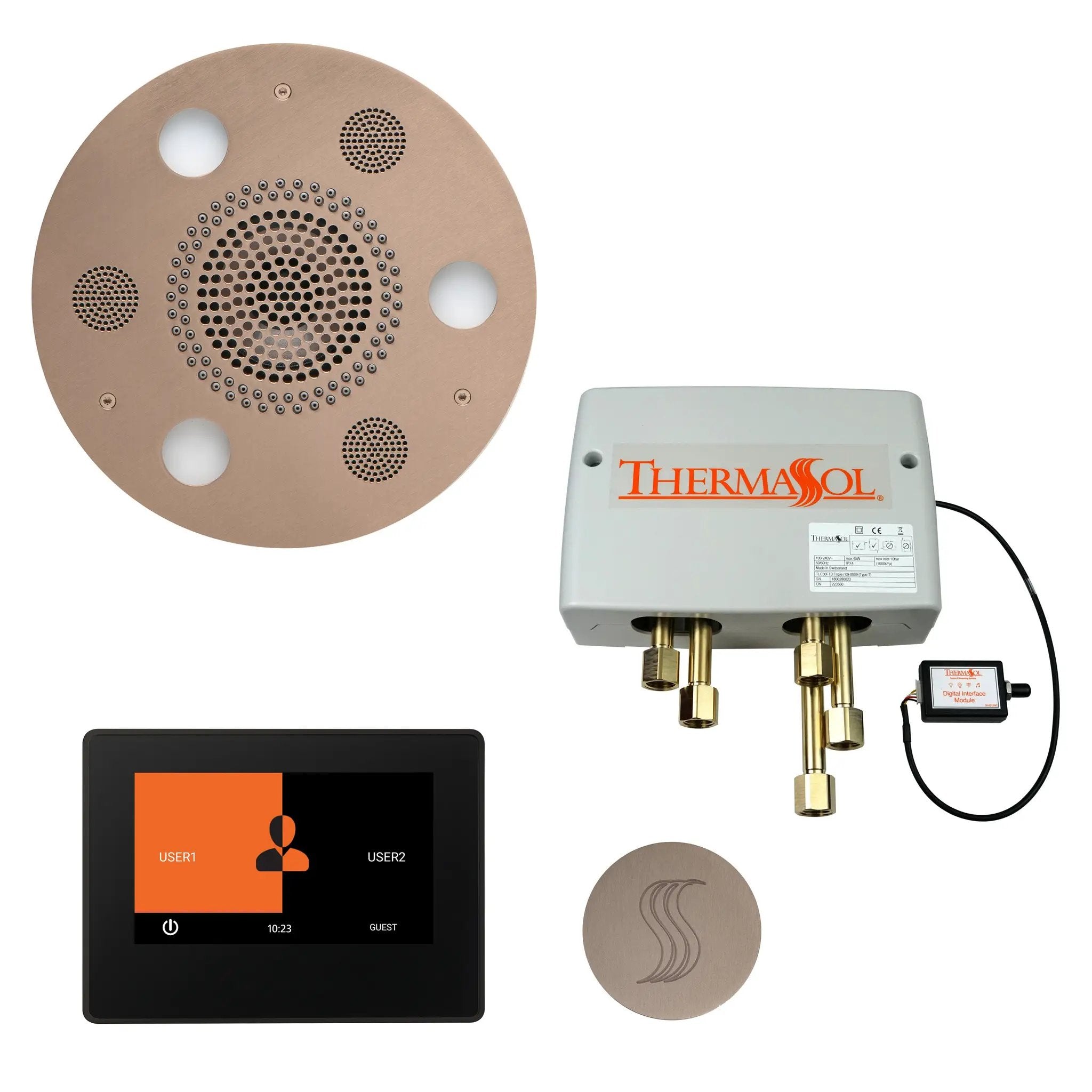 Thermasol The Total Wellness Package with 7" ThermaTouch Round by Thermasol