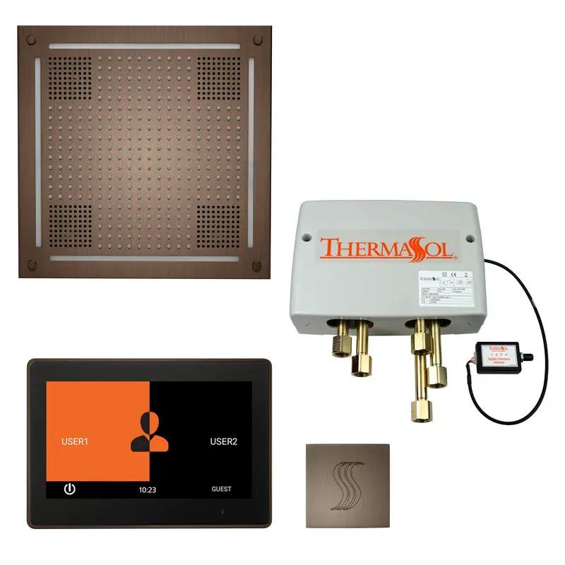 Thermasol The Total Wellness Hydrovive Package with 10" ThermaTouch Square by Thermasol