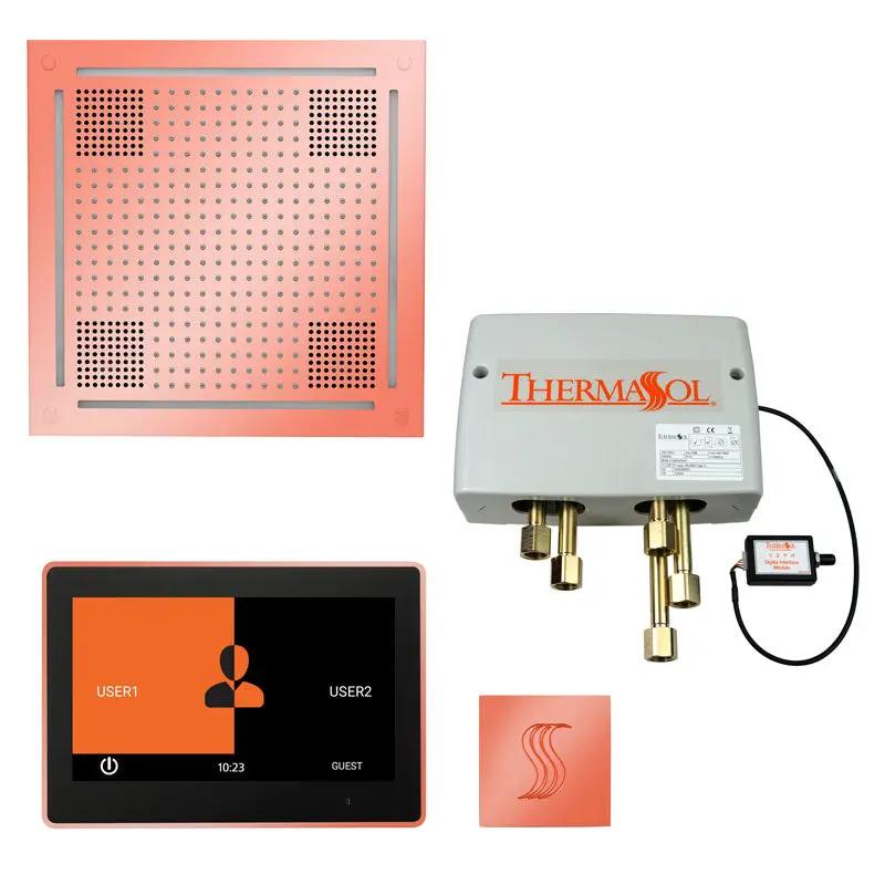 Thermasol The Total Wellness Hydrovive Package with 10" ThermaTouch Square by Thermasol