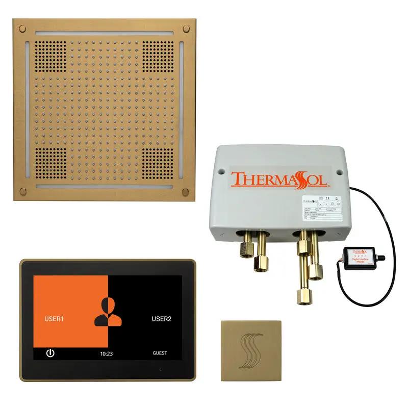 Thermasol The Total Wellness Hydrovive Package with 10" ThermaTouch Square by Thermasol