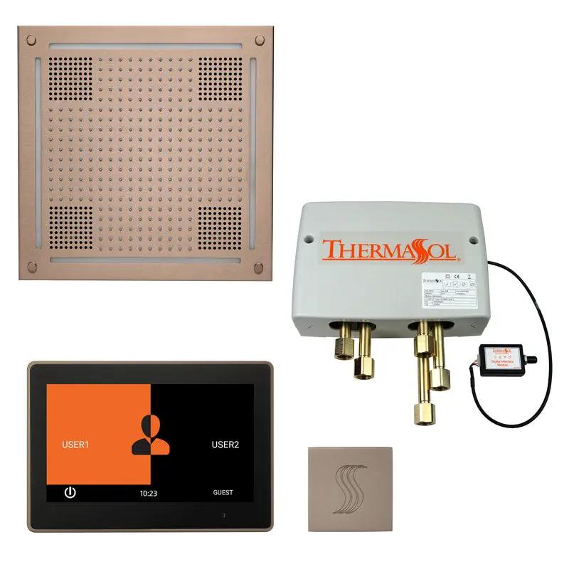 Thermasol The Total Wellness Hydrovive Package with 10" ThermaTouch Square by Thermasol
