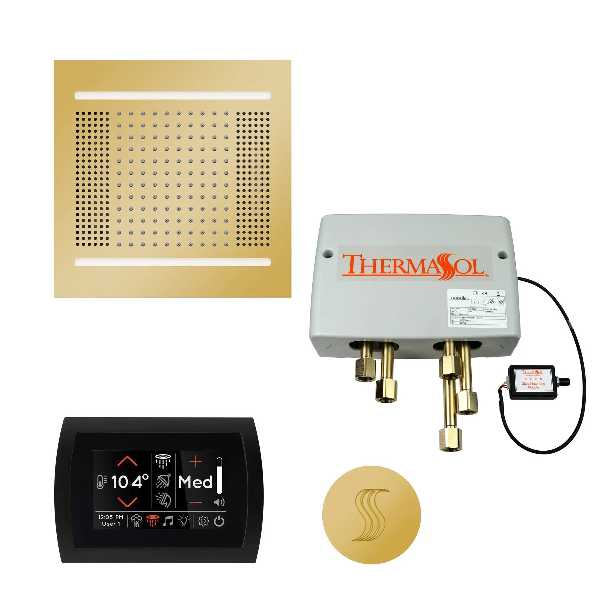 Thermasol The Total Wellness Package Hydrovive14 with SignaTouch Round by Thermasol