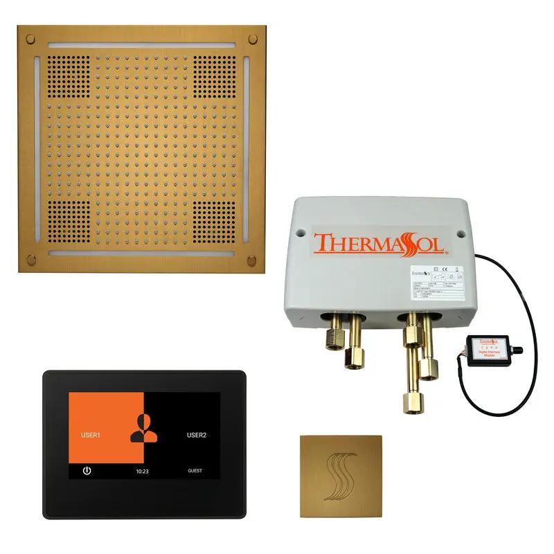 Thermasol The Total Wellness Hydrovive Package with 7" ThermaTouch and Square by Thermasol