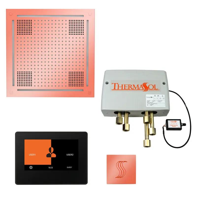 Thermasol The Total Wellness Hydrovive Package with 7" ThermaTouch and Square by Thermasol