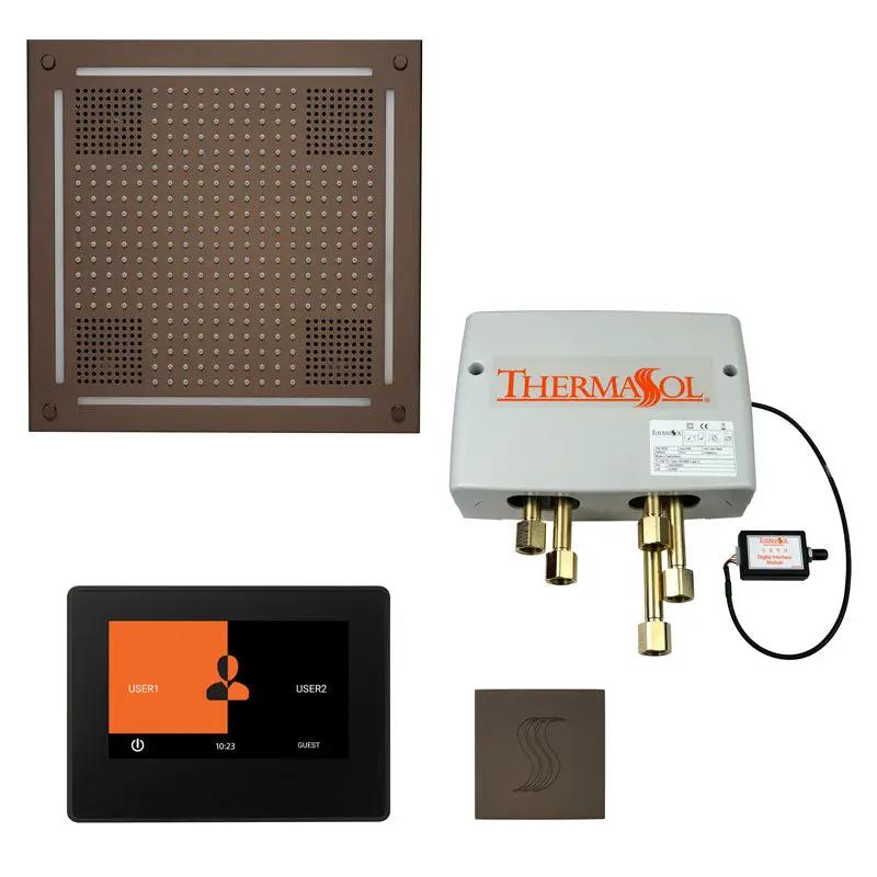 Thermasol The Total Wellness Hydrovive Package with 7" ThermaTouch and Square by Thermasol