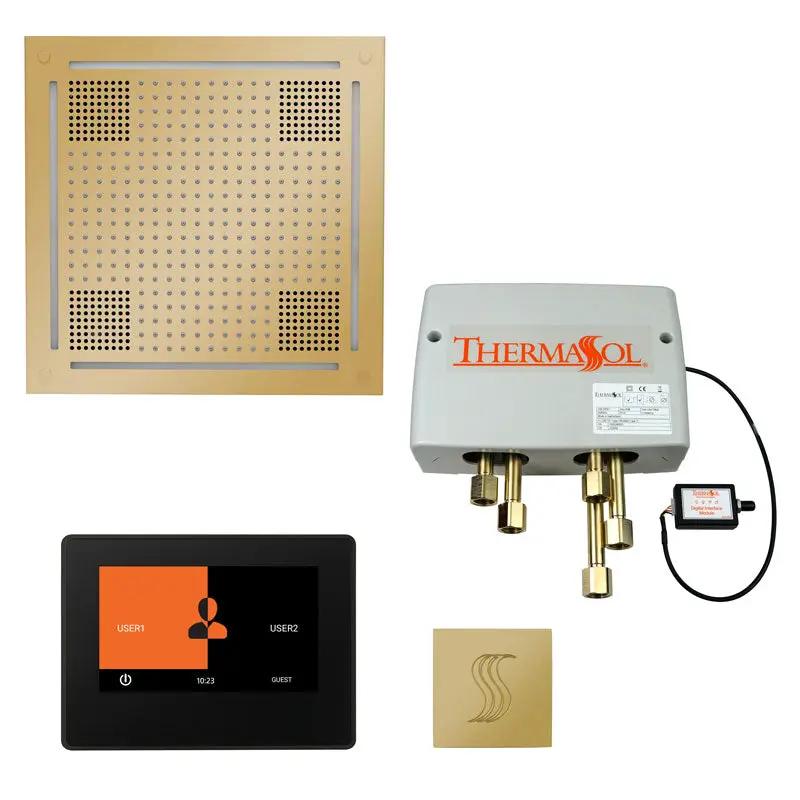 Thermasol The Total Wellness Hydrovive Package with 7" ThermaTouch and Square by Thermasol